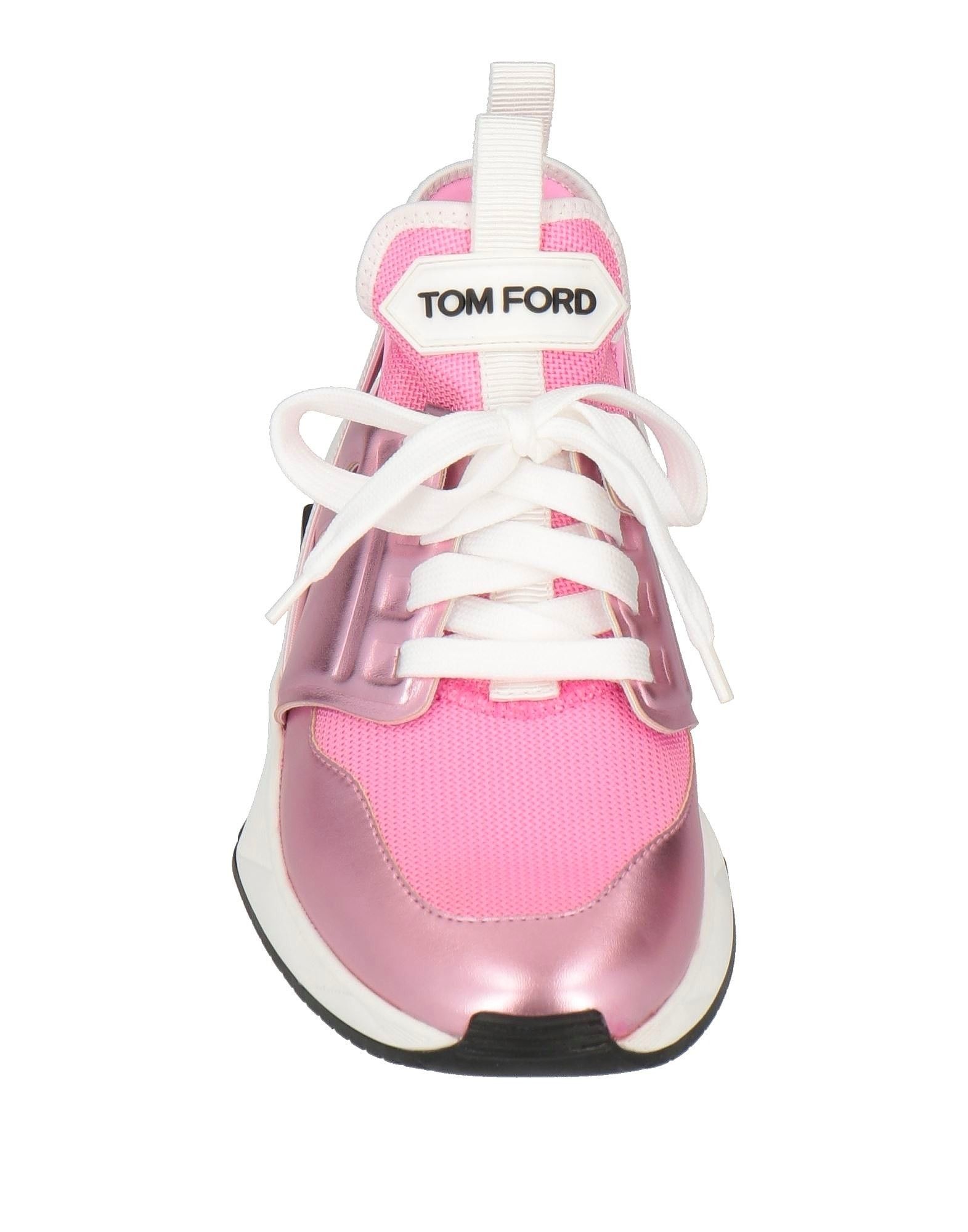 Tom Ford o1loc1c1124 W2818 Low-Top Sneakers in Pink Size US 7 / IT 37 - 4 Thumbnail