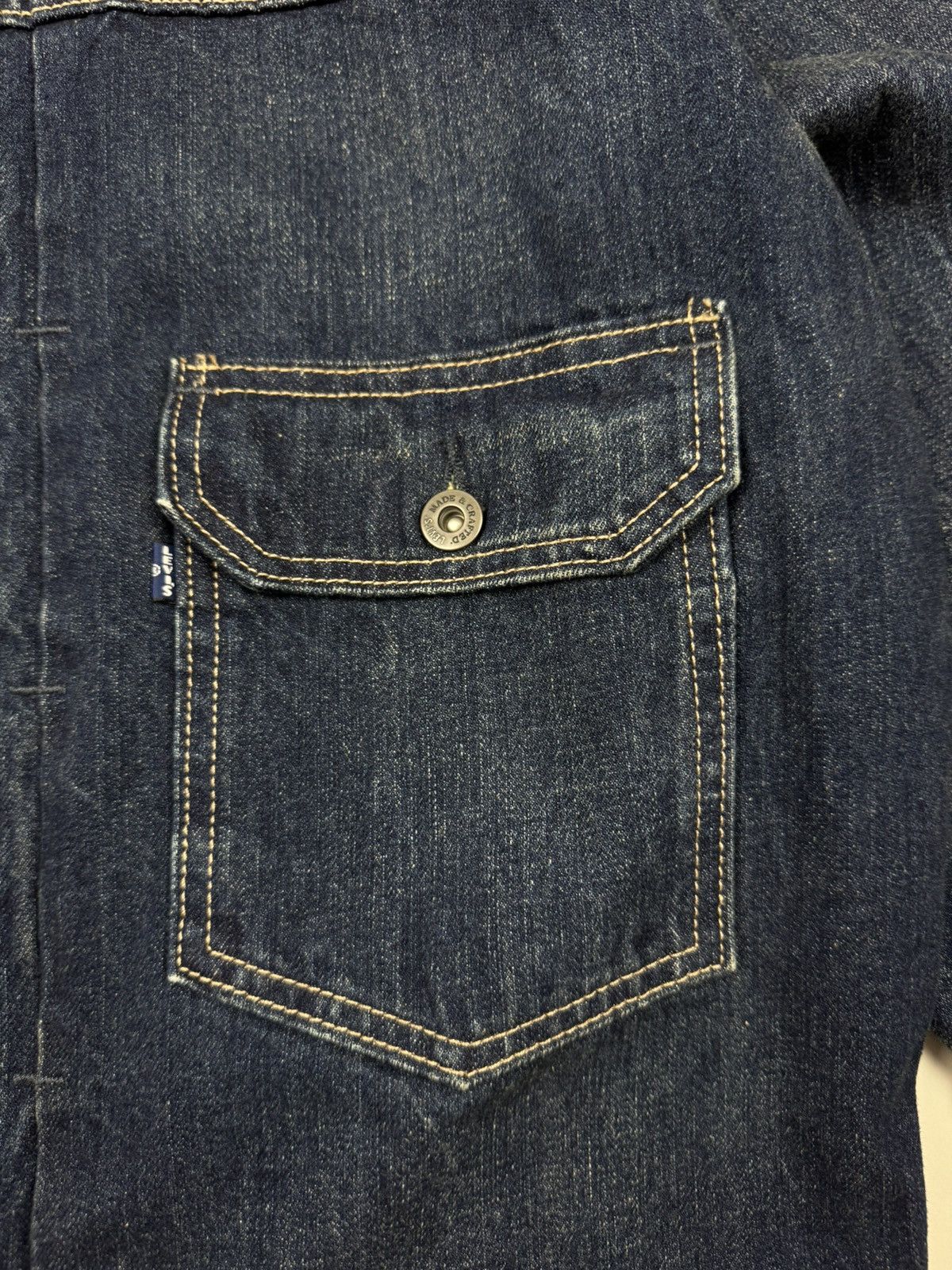 Levi's Made & Crafted NWT Levi’s Made & Crafted Tucked Type 2 Trucker Denim Jacket Size M / US 6-8 / IT 42-44 - 6 Thumbnail