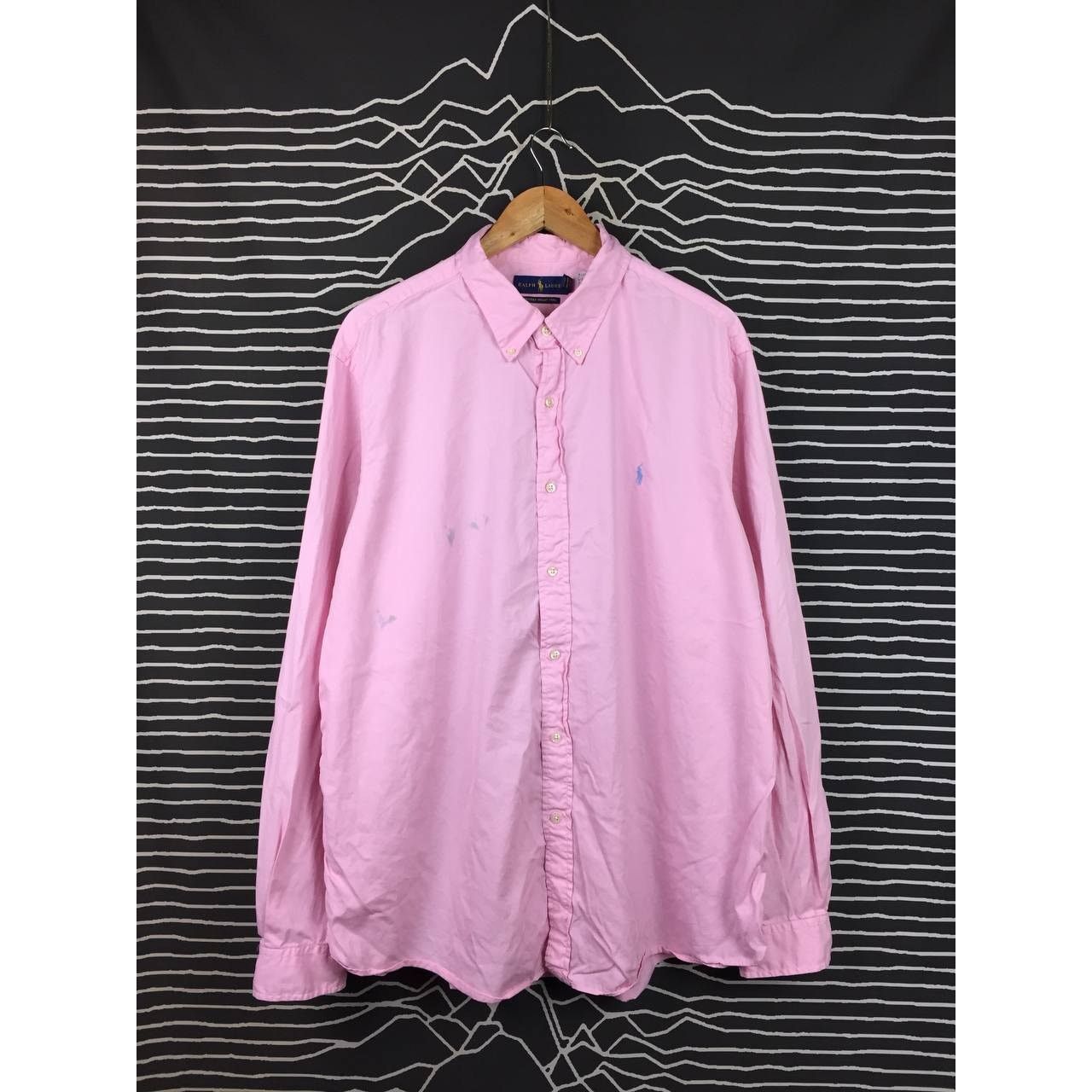 Ralph Lauren × Vintage Vtg Ralph Lauren Feather Weight Twill Shirt Size XXL Size US XXL / EU 58 / 5 - 2 Thumbnail