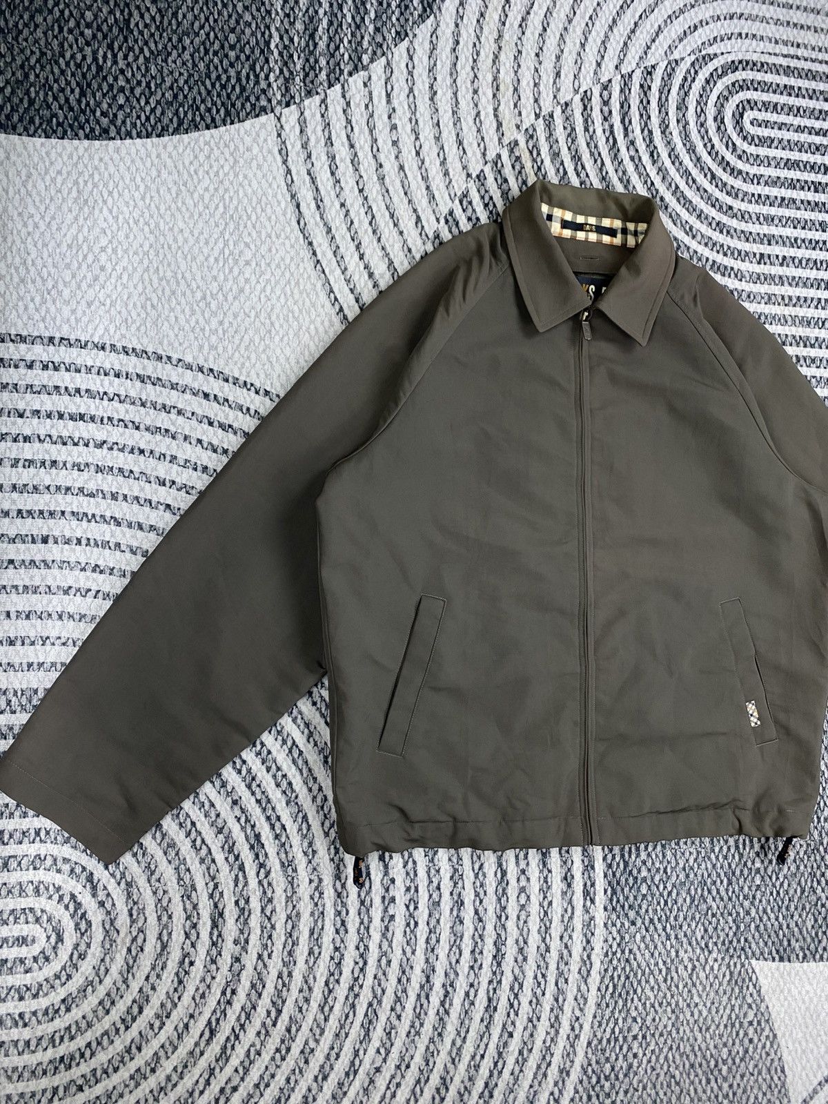 DAKS 90s DAKS Zipper Jacket Nice Design Size US L / EU 52-54 / 3 - 3 Thumbnail
