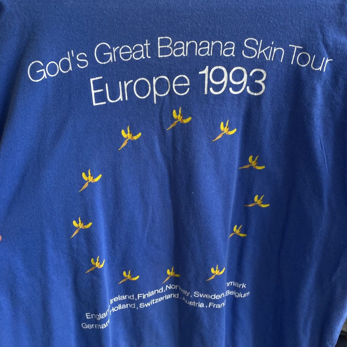 Band Tees Vintage Chris Tea Banana Tour 1993 single stitch band tee Size US XL / EU 56 / 4 - 11 Thumbnail