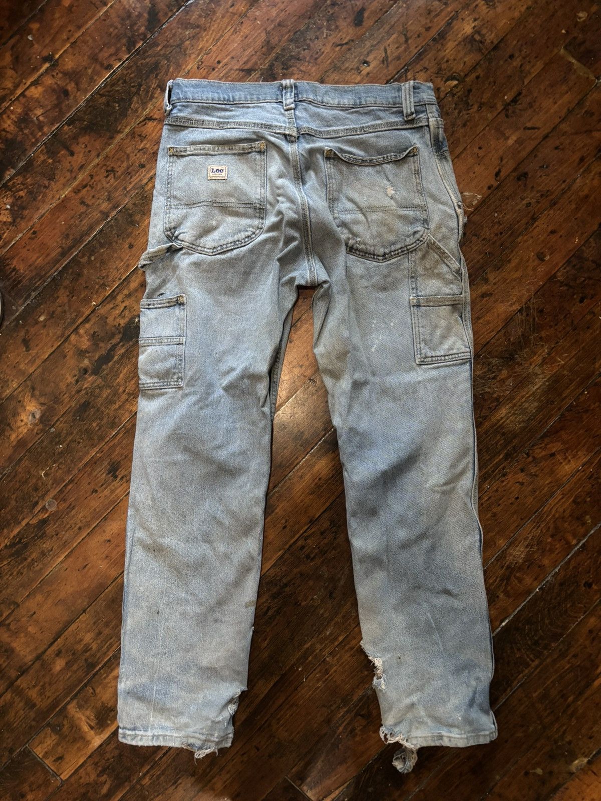 Lee Destroyed Carpenter Pants Size US 32 / EU 48 - 8 Thumbnail