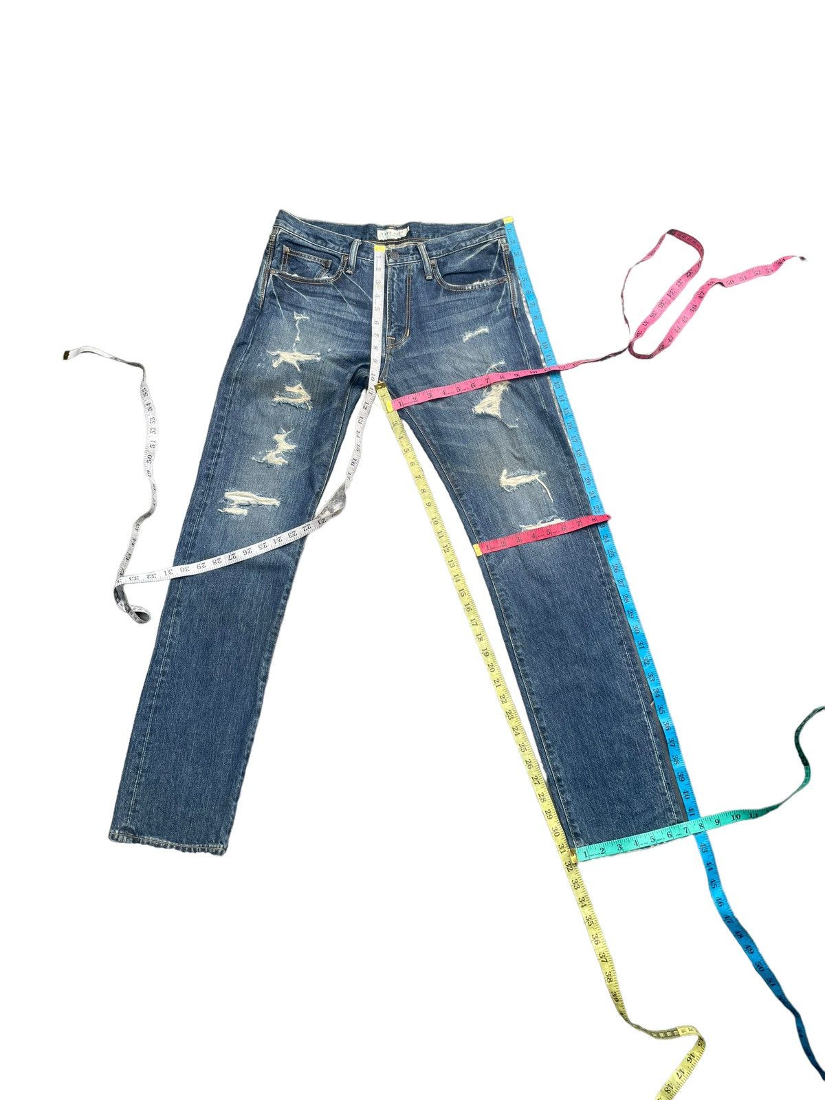 Avirex Avirex Type Blue Distresed Denim Size US 34 / EU 50 - 21 Thumbnail