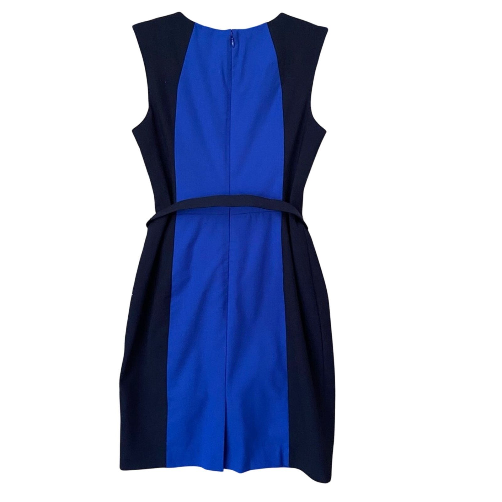 Banana Republic Banana Republic Womens Size 6 Sleeveless Sheath Dress w Belt Size M / US 6-8 / IT 42-44 - 3 Thumbnail