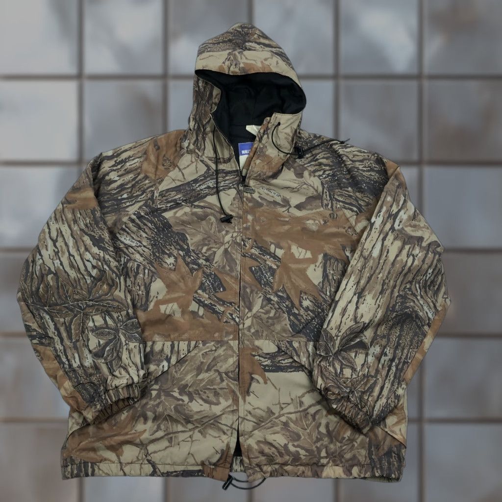 Walls Walls WATER-PRUF Realtree Camo Hunting Jacket Mens XL 46-48 Hooded Waterproof Parka Rain Coat Windproof Breathable Size US XL / EU 56 / 4 - 1 Thumbnail