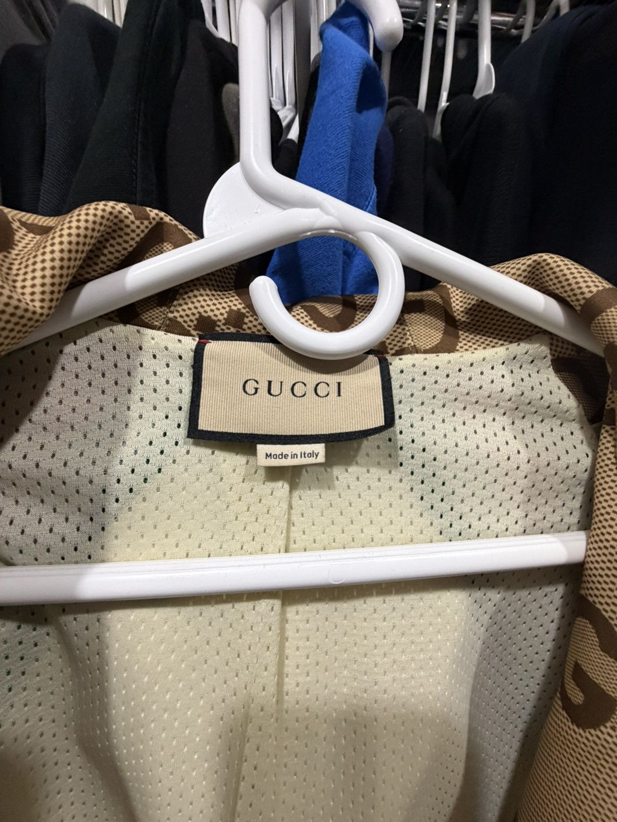 Gucci GUCCI Men’s Track Jacket – Luxury Designer Zip-Up Size US XL / EU 56 / 4 - 4 Thumbnail
