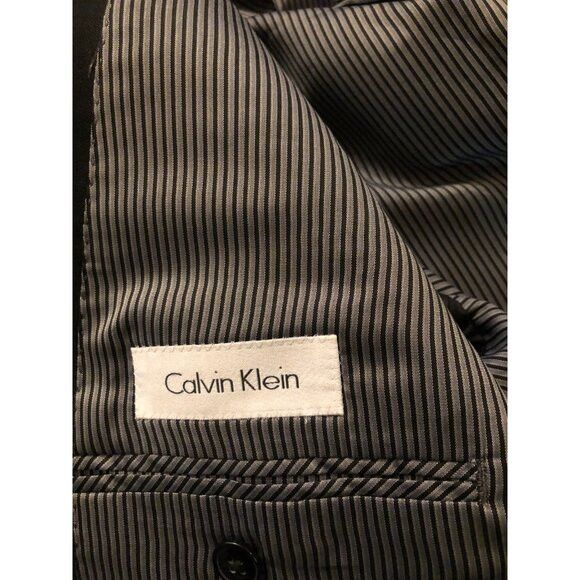 Calvin Klein calvin klein men's 97%wool sport coat jacket blazer 42L Size 42L - 5 Thumbnail