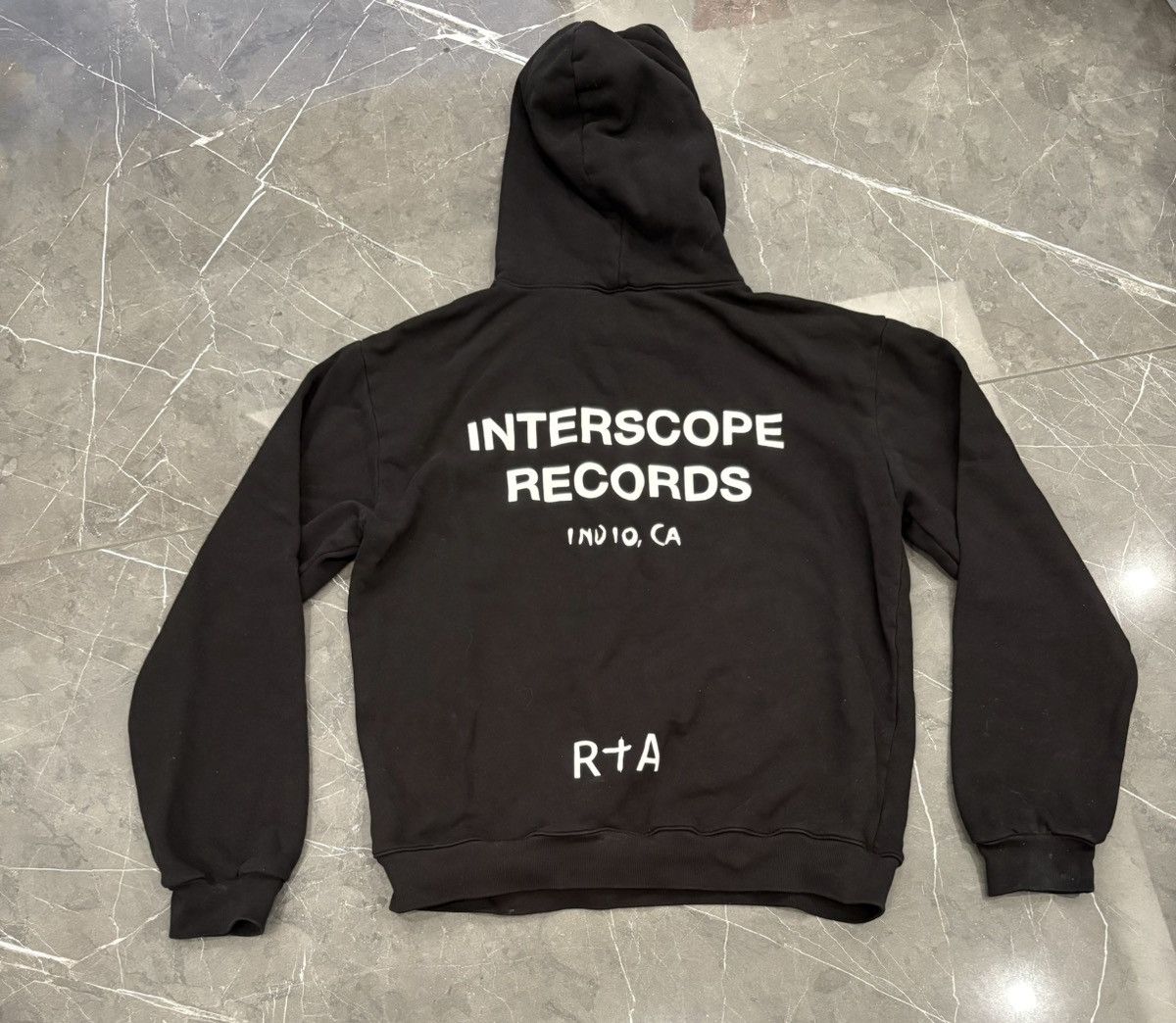 Rta RTA Interscope Records Indio Coachella Hoodie Black Medium Size US M / EU 48-50 / 2 - 1 Thumbnail