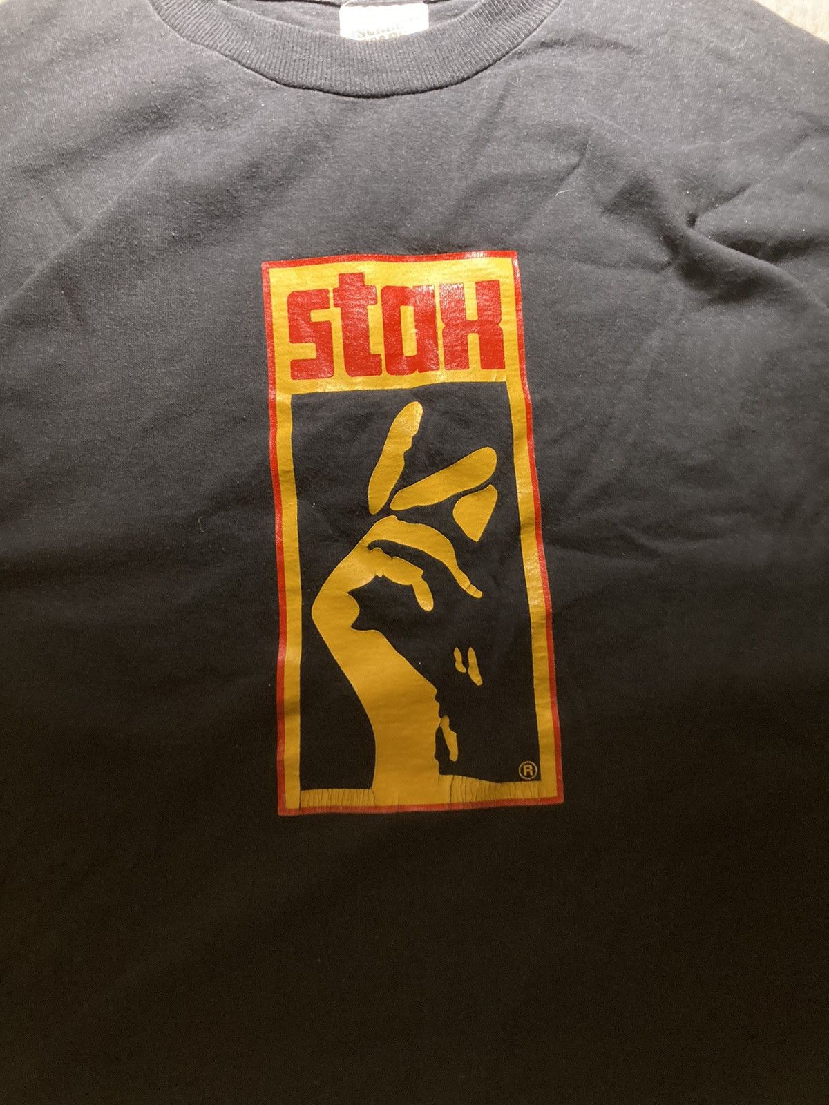 Band Tees × Vintage ⛩️Crazy vintage Stax Memphis record label faded band shirt⛩️ Size US XL / EU 56 / 4 - 3 Thumbnail