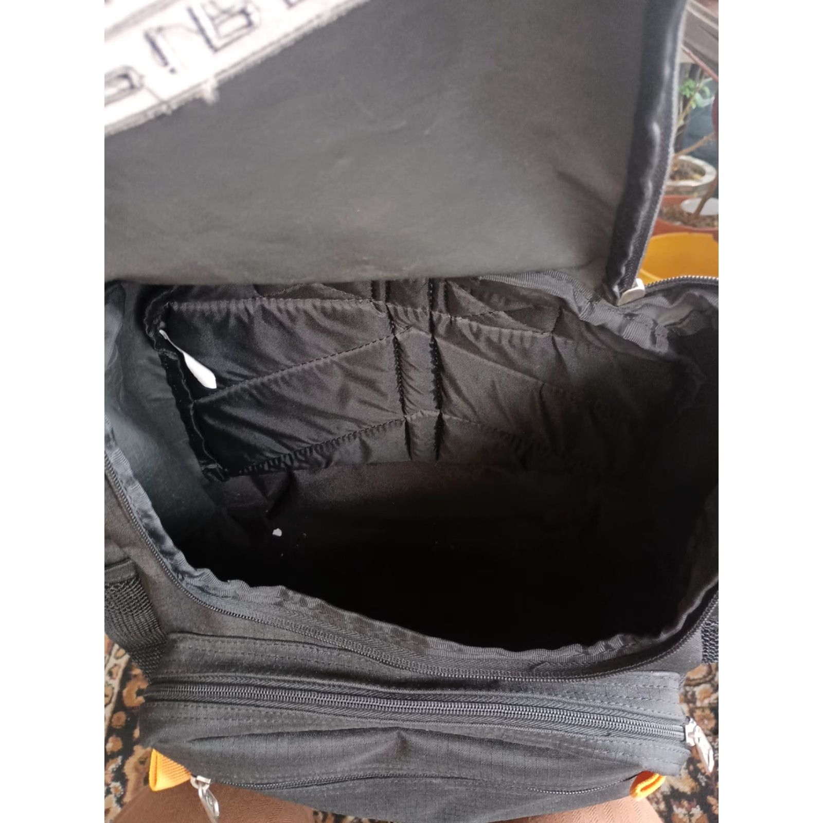 Vintage OGIO Backpack Mens Large Black Insulated Wine Bag 4 Pocket Custom Embroidery Bottle Pocket Lightweight Travel Casual Logo Piper Productions Fun Size ONE SIZE - 3 Thumbnail