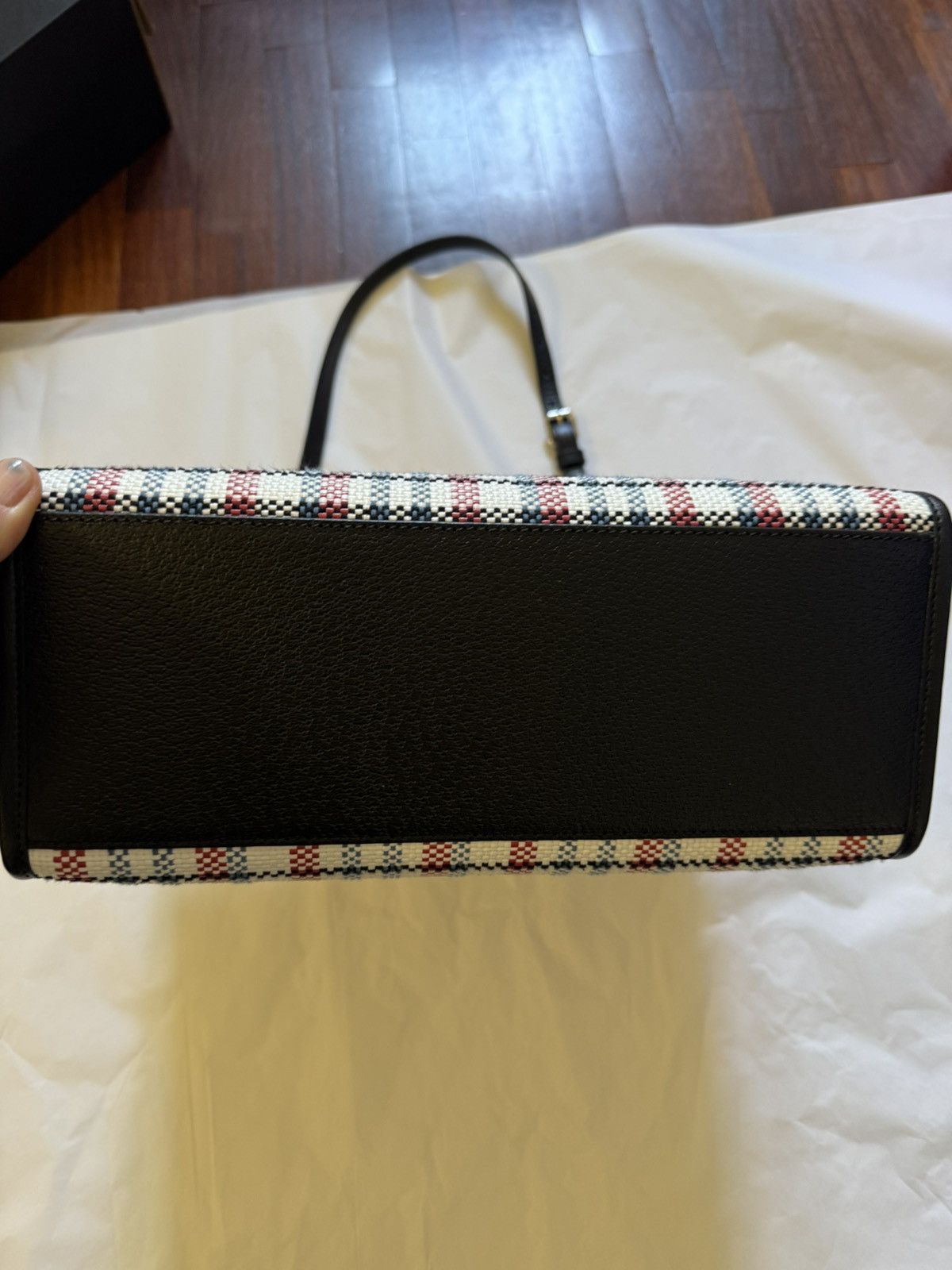 Gucci Gucci ICCUG bag in canvas and leather. Size ONE SIZE - 2 Thumbnail