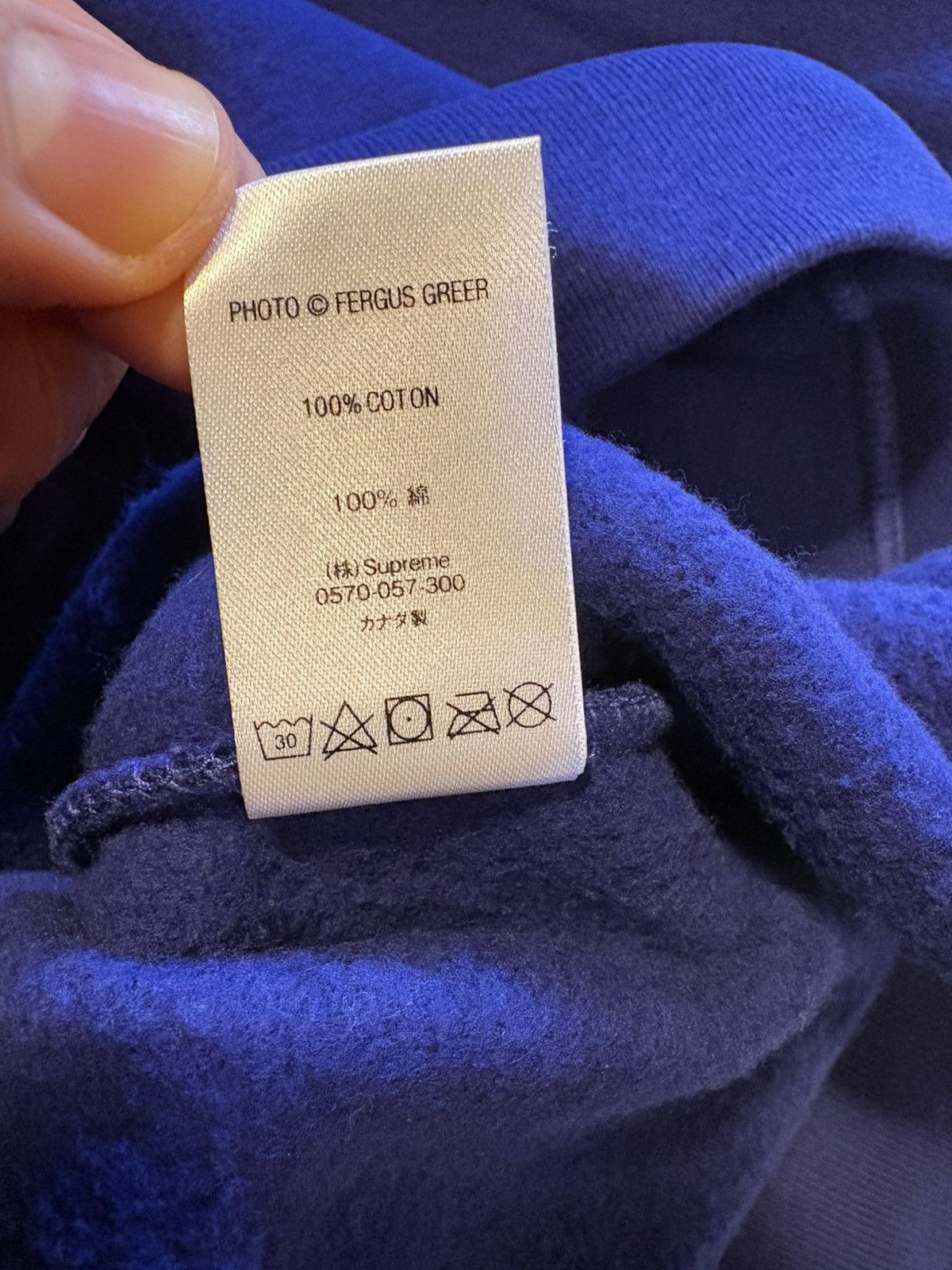 Supreme Supreme x Leigh Bowery hoodie. Size US L / EU 52-54 / 3 - 7 Thumbnail