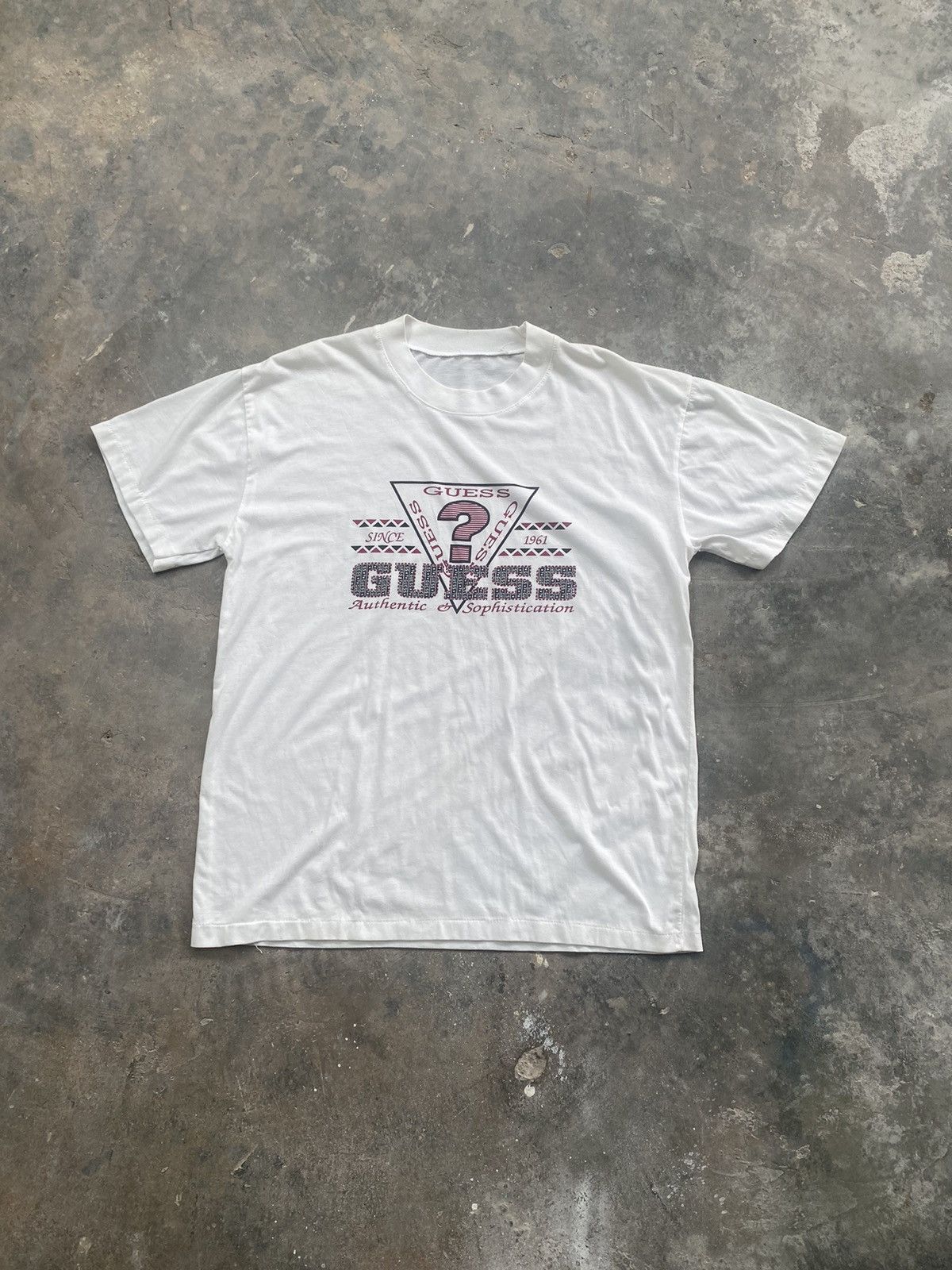 Guess Vintage 90’s Bootleg Guess Tee Size US M / EU 48-50 / 2 - 1 Thumbnail