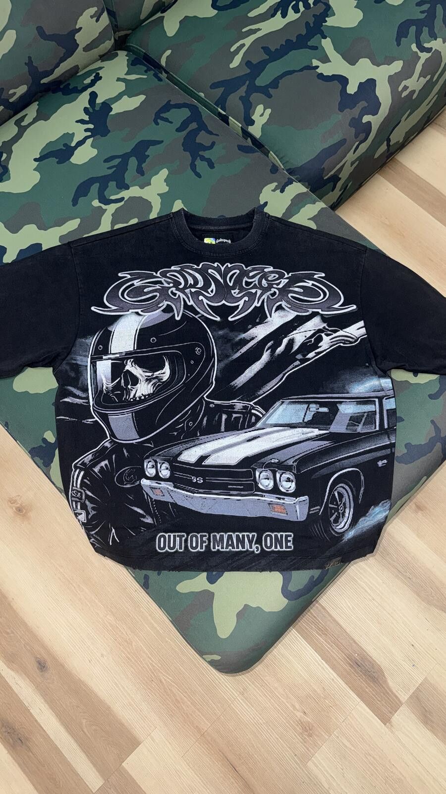 Godspeed Black Wash Muscle Tee