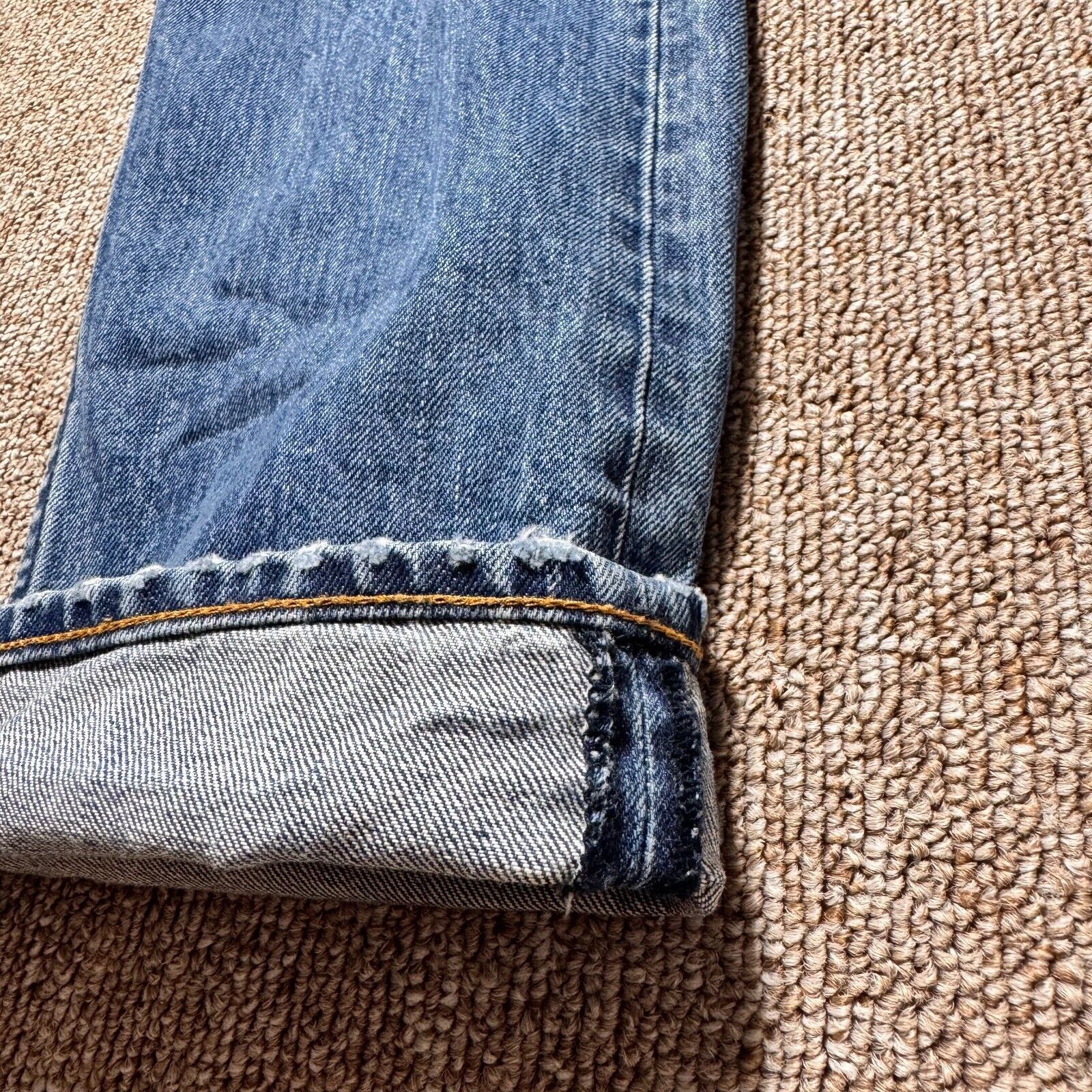 Rag & Bone rag & bone Standard Issue Distressed Denim Fit 2 Slim Leg Size US 33 - 10 Thumbnail
