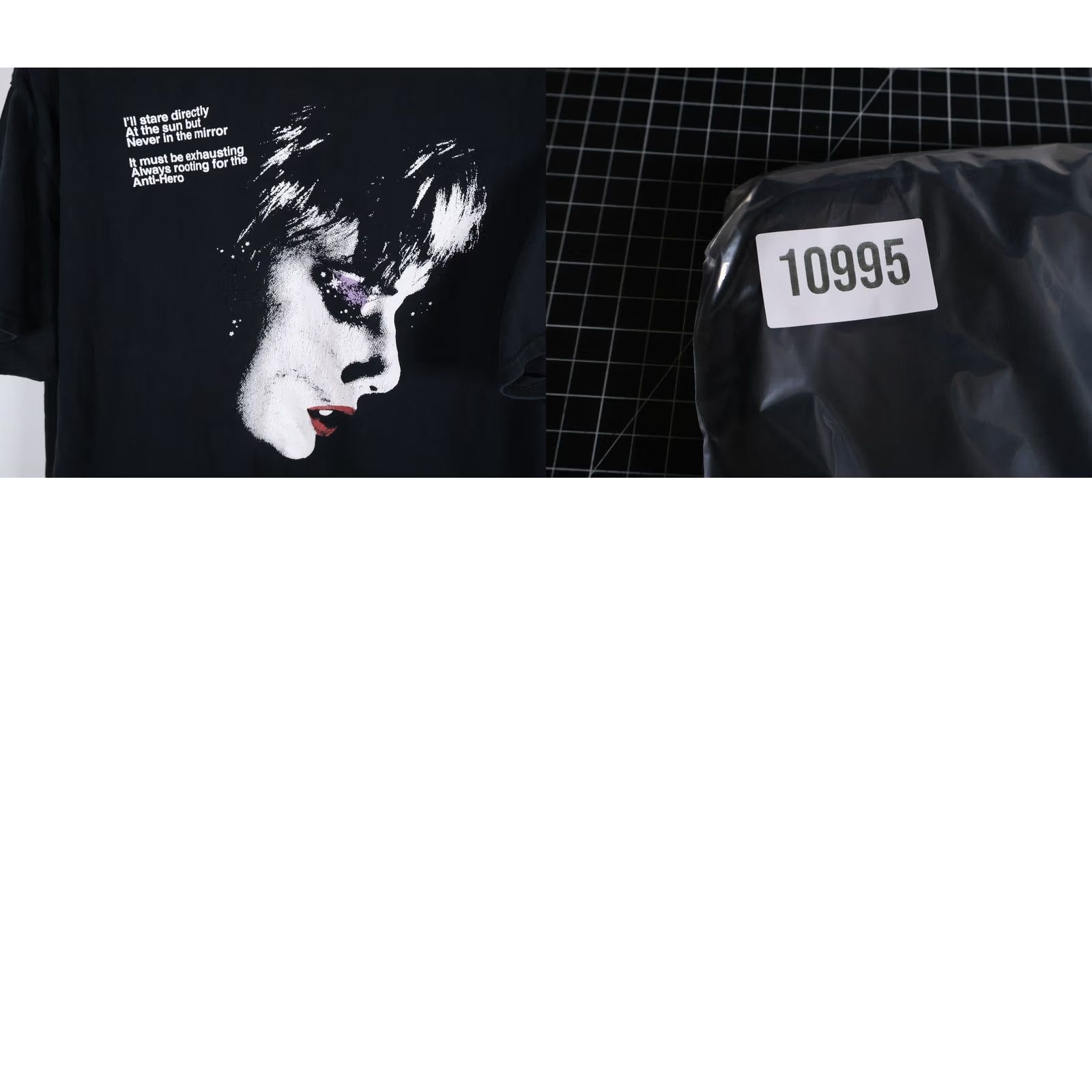 Vintage Taylor Swift Midnights Tour T-Shirt Adult 2XL Black Concert Official Item Size US XXL / EU 58 / 5 - 8 Thumbnail
