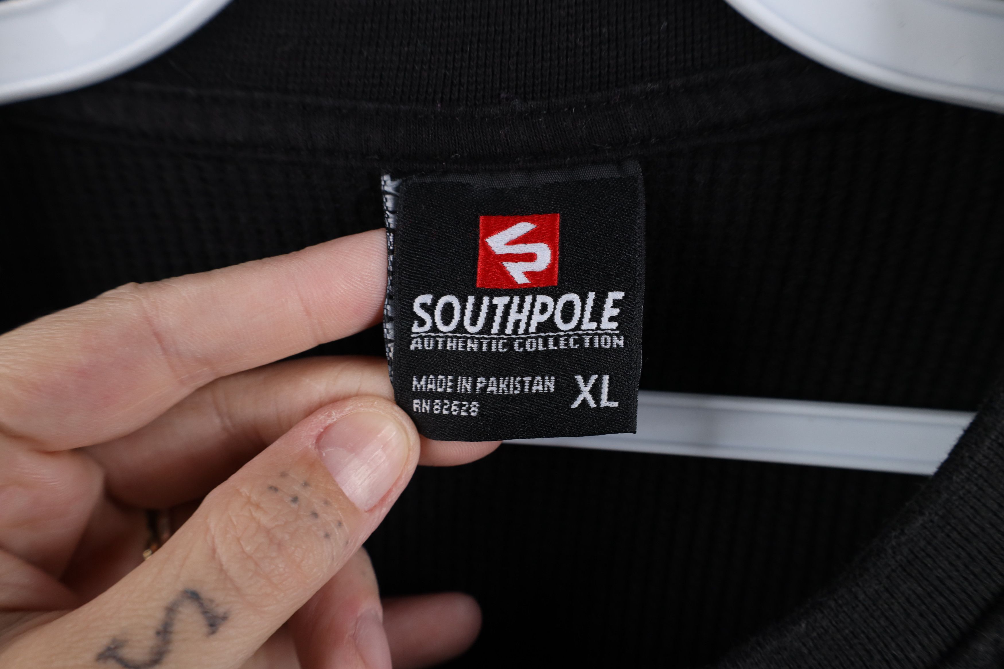 Southpole Vintage Y2K Southpole Thermal Knit Long Sleeve T-Shirt Size US XL / EU 56 / 4 - 8 Thumbnail
