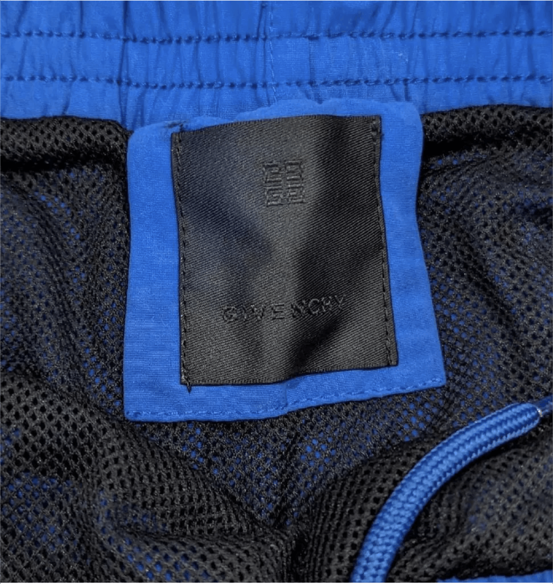 Givenchy GIVENCHY Ghost Print Swim Shorts Trunks Ocean Blue Medium Size US 32 / EU 48 - 4 Thumbnail