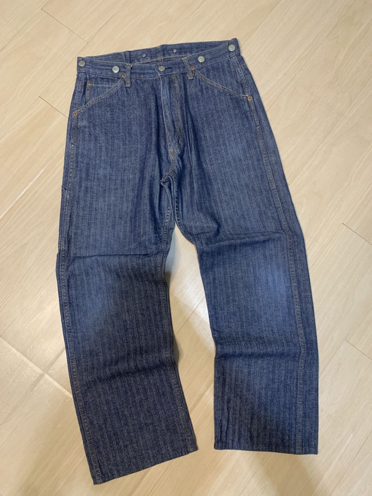 Hysteric Glamour Vtg Hysteric Glamour Kinky Carpenter Wabash Denim Size US 31 - 3 Thumbnail