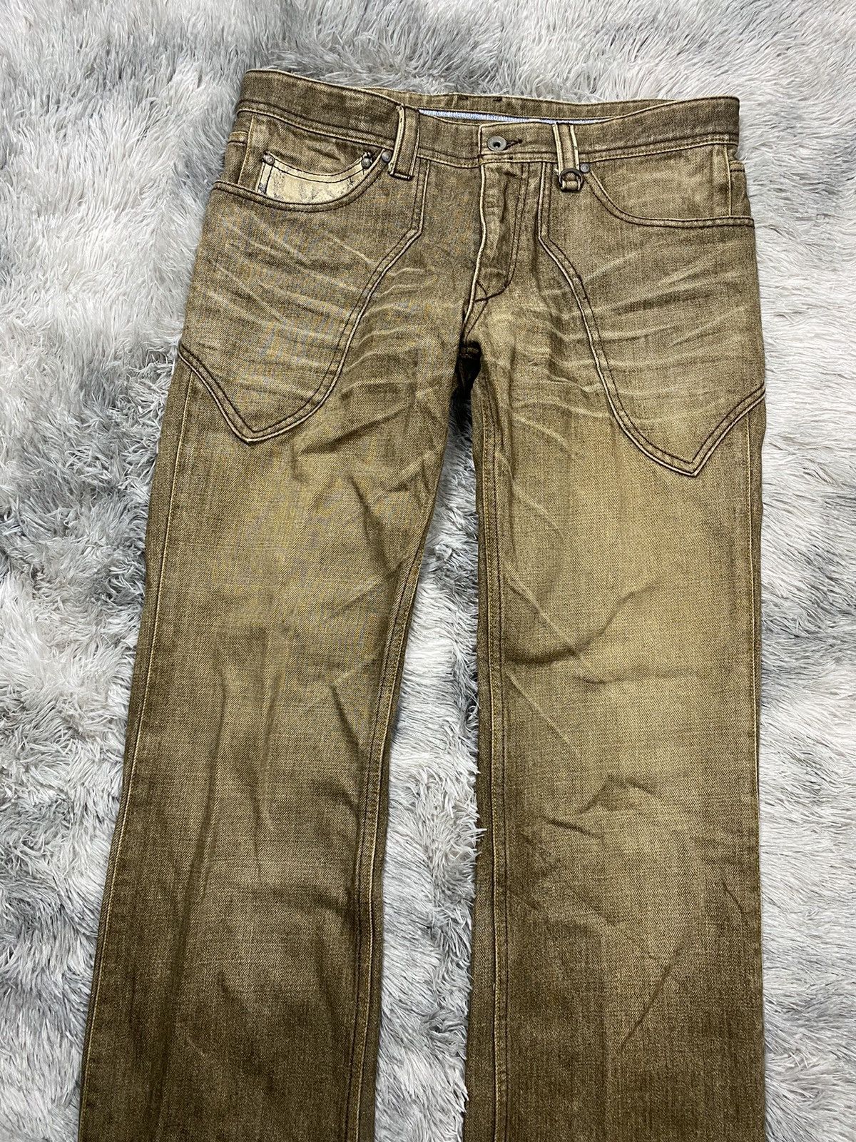Japanese Brand Rare Nicole Club For Men Snake Pocket Jeans Size US 34 / EU 50 - 2 Thumbnail