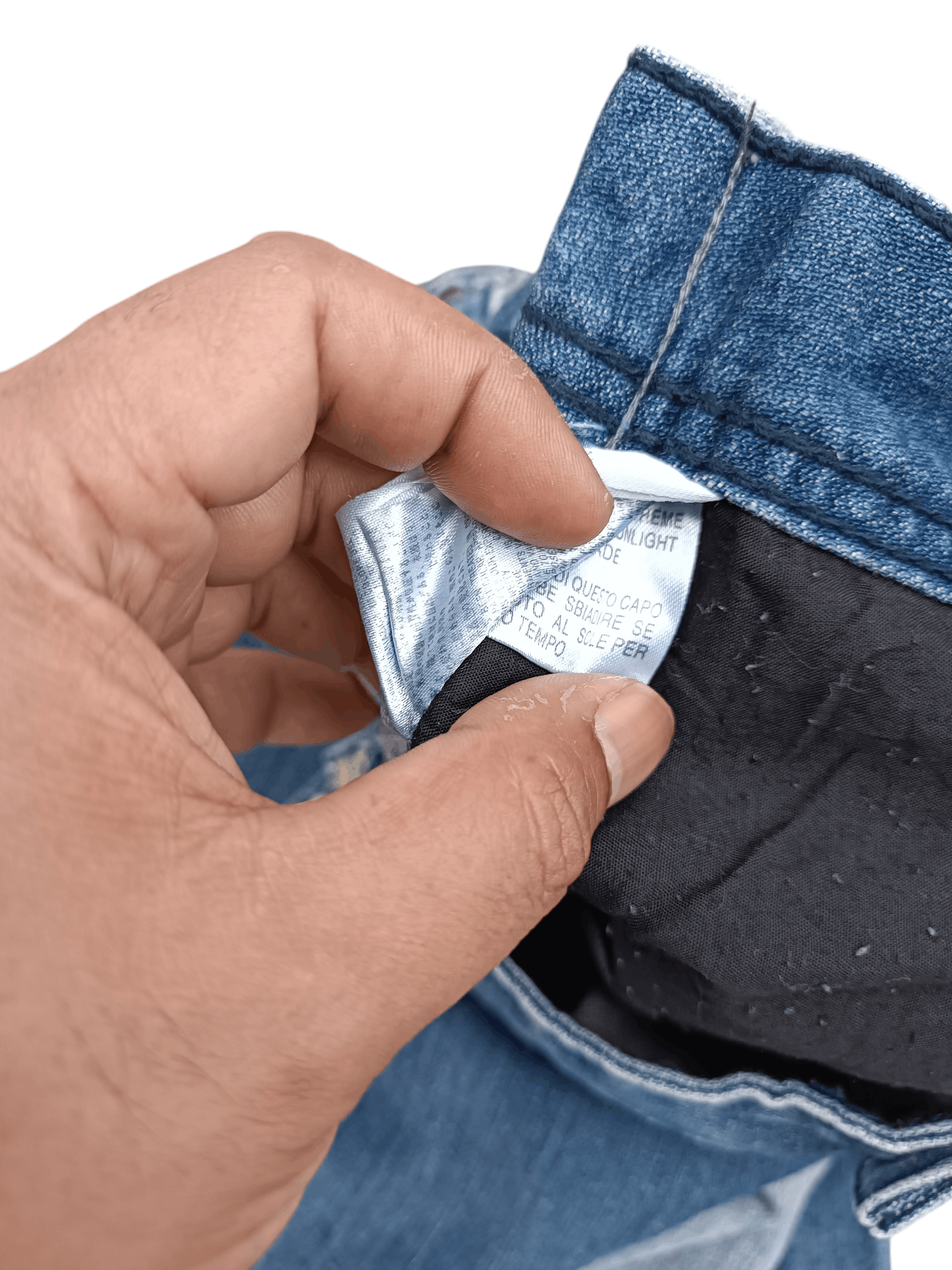 Dolce & Gabbana × Vintage 90’s Vintage Dolce Gabbana Y2k Denim Pants Size US 30 / EU 46 - 10 Thumbnail
