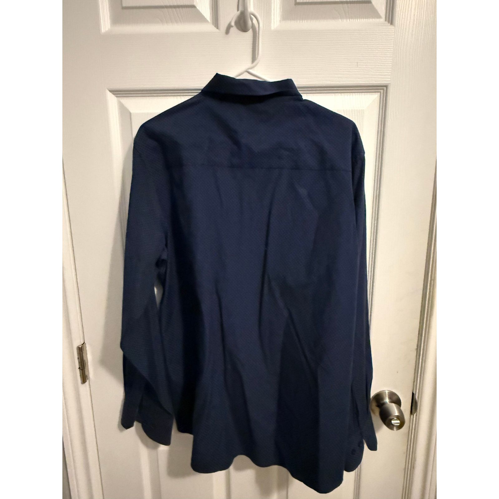 Sahara Club Sahara Club Blue Patterned Long Sleeve Dress Shirt – L Size US L / EU 52-54 / 3 - 2 Thumbnail