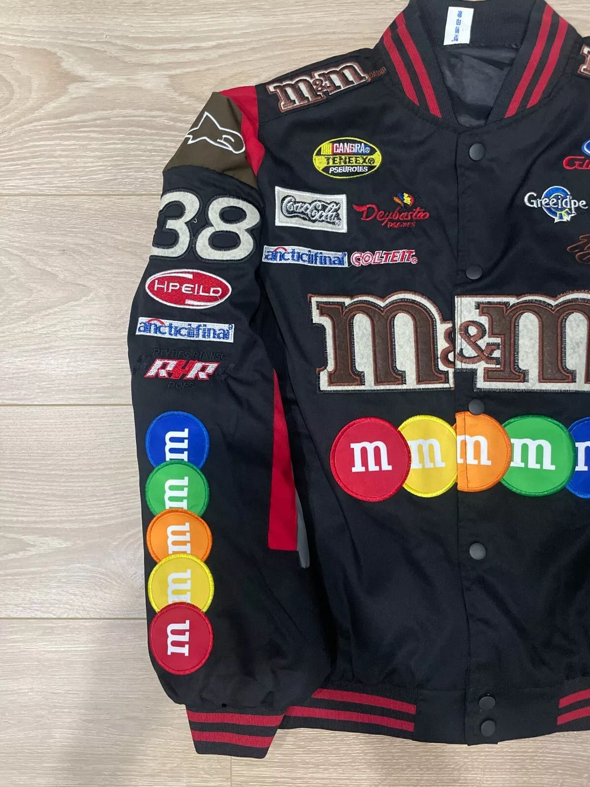 Jeff Hamilton × NASCAR × Vintage Jeff Hamilton M&M’s Nascar Jacket Size US L / EU 52-54 / 3 - 4 Thumbnail