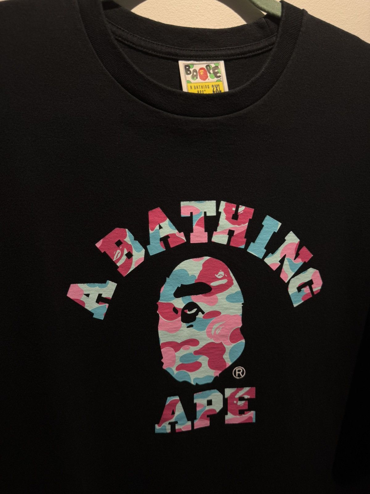 Bape Bape Miami 1st Anniversary College Tee Size US XXL / EU 58 / 5 - 2 Thumbnail