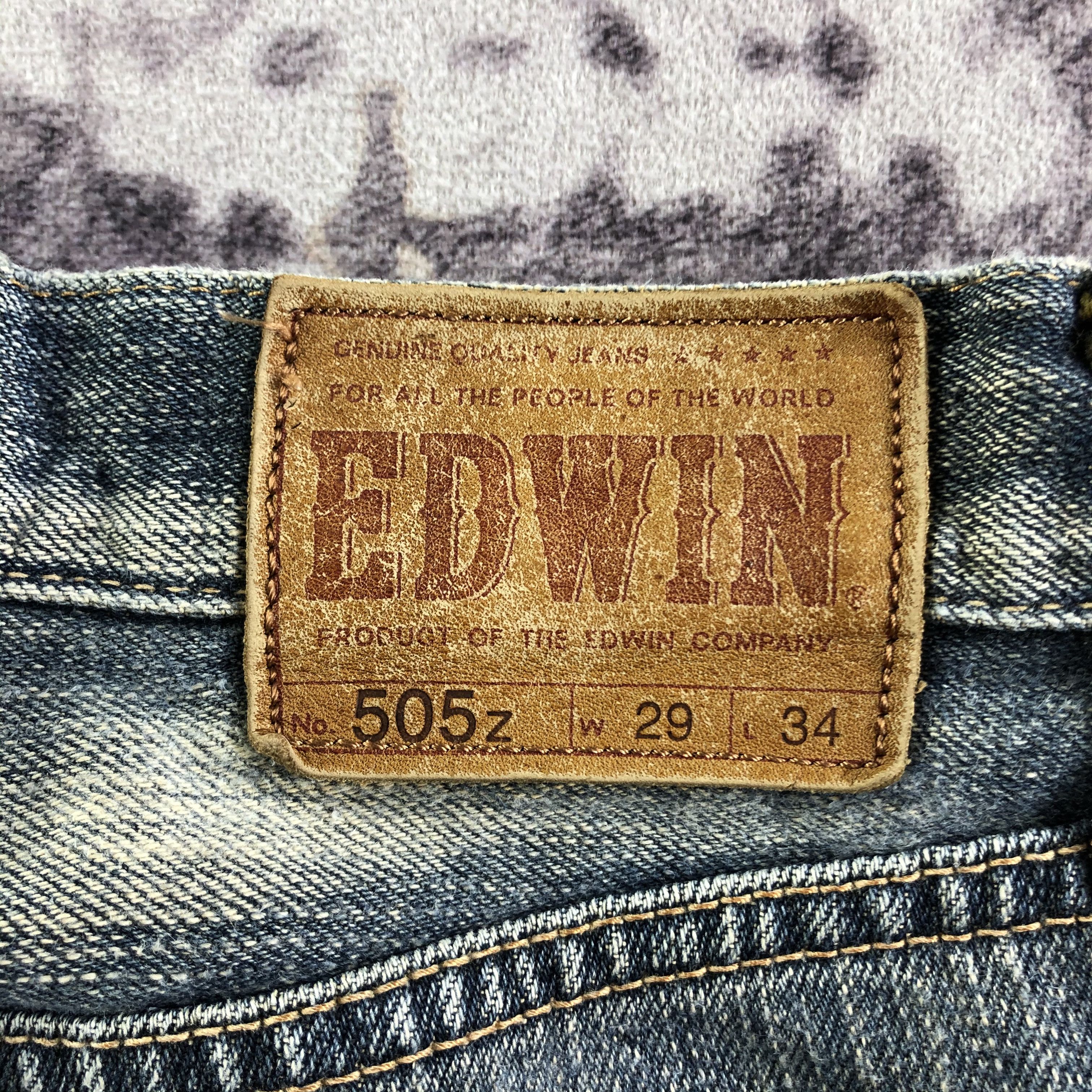 Edwin Vintage Edwin 505 Selvedge Jeans-JM3615 Size US 30 / EU 46 - 6 Thumbnail