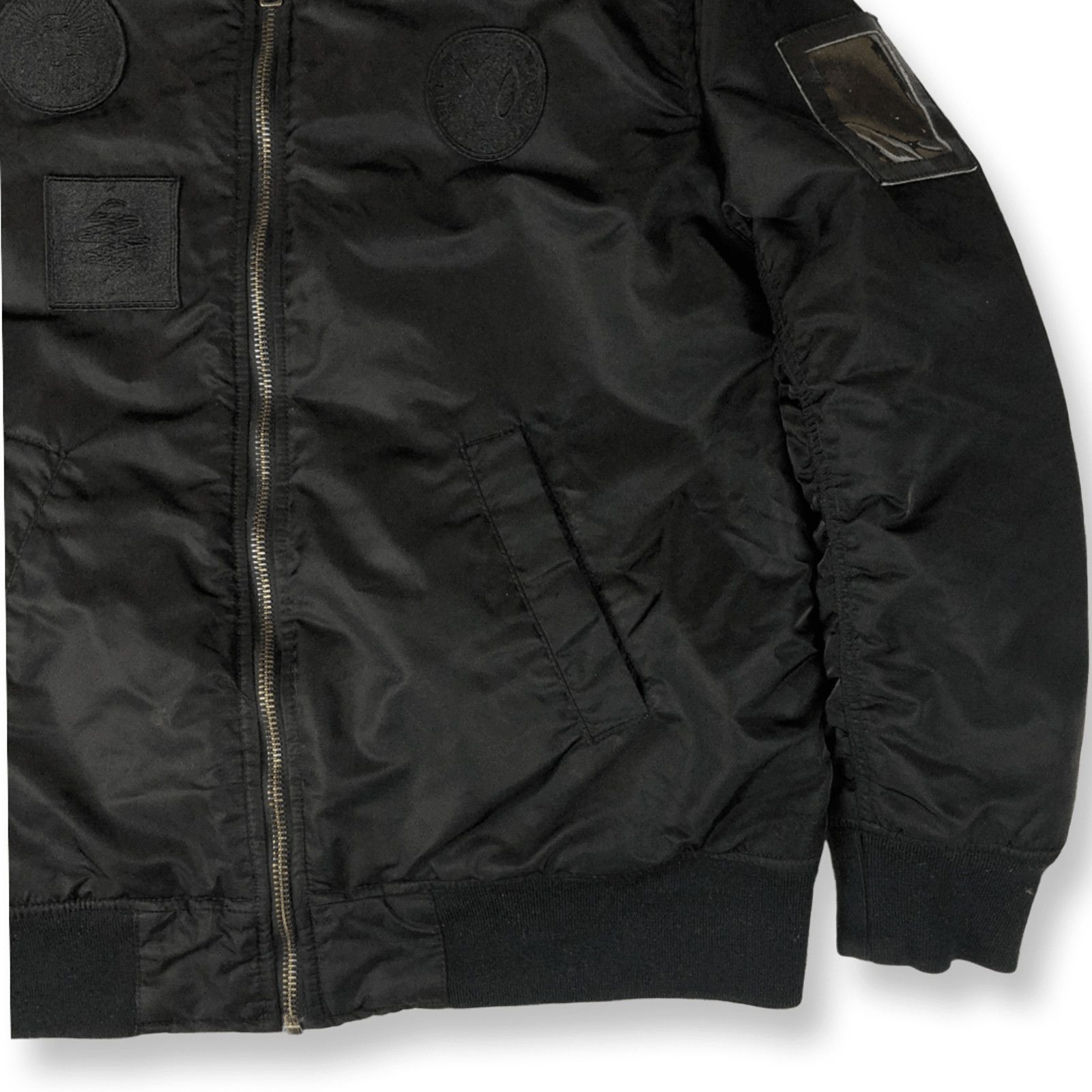 H&M × The Weeknd The Weeknd H&M Bomber Black Jacket Logo Size US XL / EU 56 / 4 - 7 Thumbnail