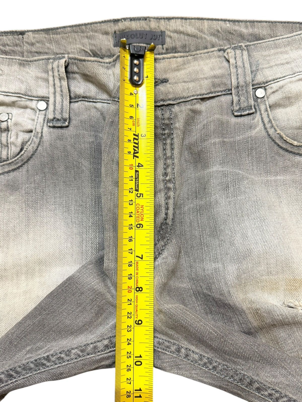 Absolut Joy Vintage 90s Italy Absolut Joy Faded Wash Style Distressed Size US 36 / EU 52 - 15 Thumbnail