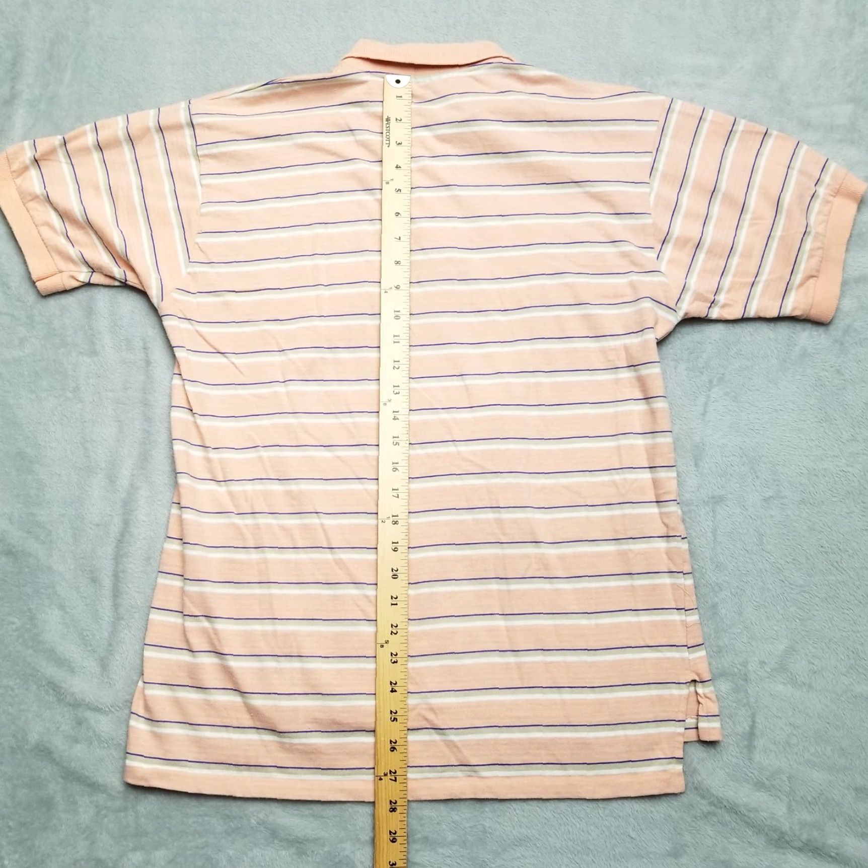 Eddie Bauer VINTAGE Eddie Bauer Shirt Mens L Salmon Orange Polo 100% Cotton Short Sleeve Polo Shirt Casual Mens Size US L / EU 52-54 / 3 - 7 Thumbnail