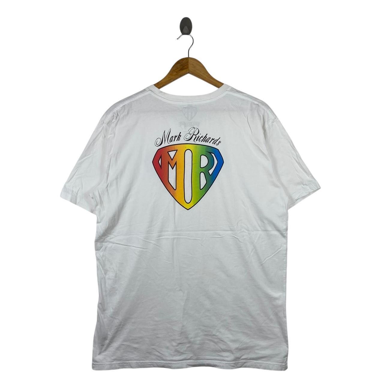 Other MARK RICHARDS SURFBOARD Stock Box Logo Rainbow Tee Shirt Top Size US L / EU 52-54 / 3 - 1 Thumbnail