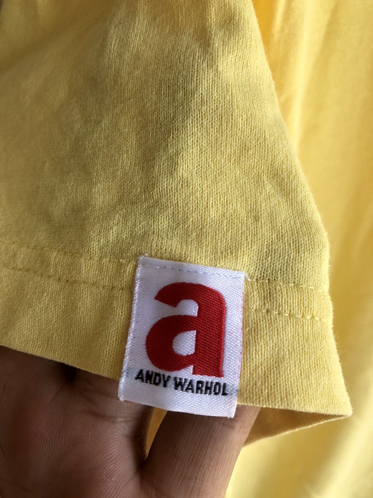 Andy Warhol Japanese Andy Warholl Dollars Big Logo Tshirt Tee Size US L / EU 52-54 / 3 - 7 Thumbnail