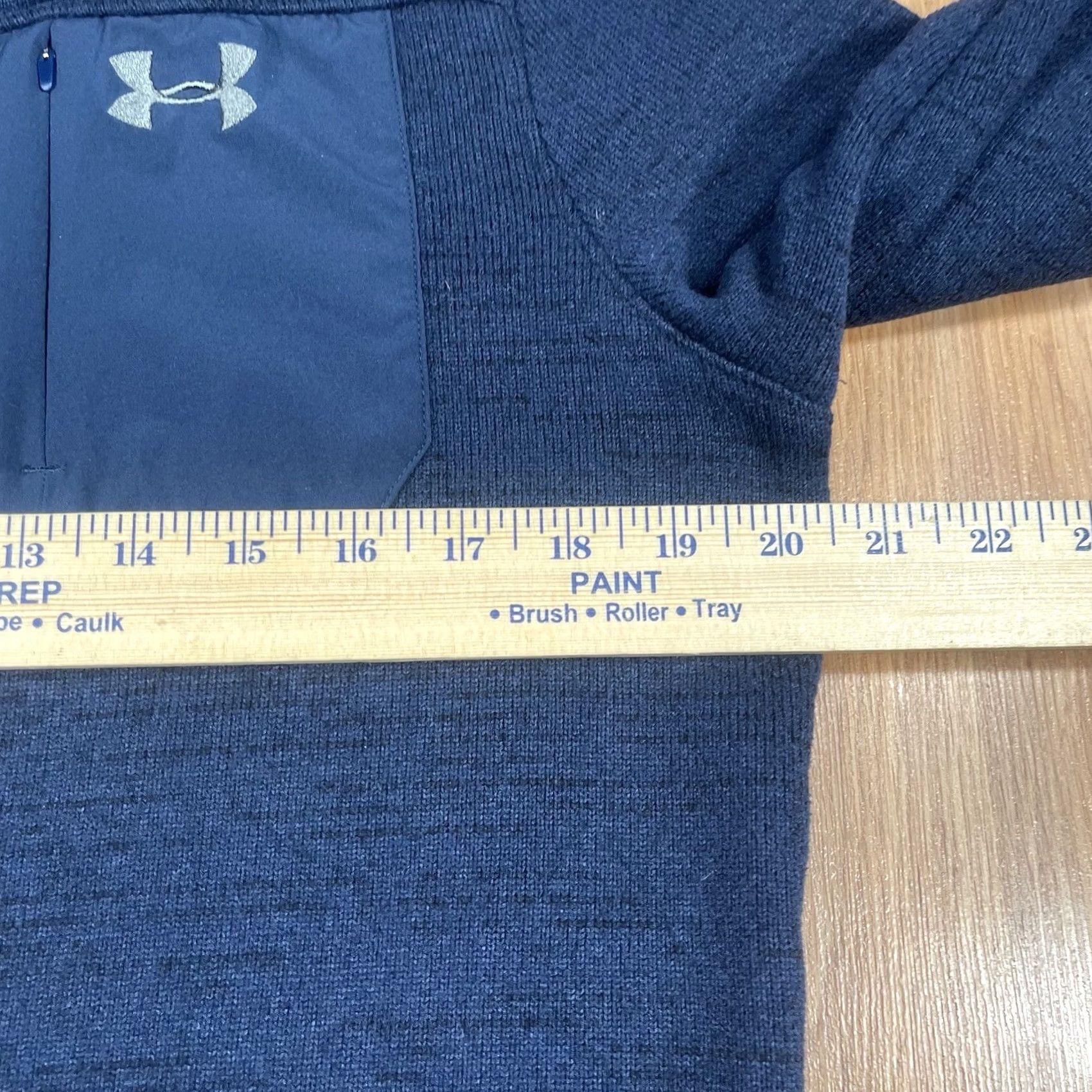 Polo Ralph Lauren Under Armour Sweater Mens M Medium Coldgear Henley Fleece Active Pullover Size US M / EU 48-50 / 2 - 6 Thumbnail