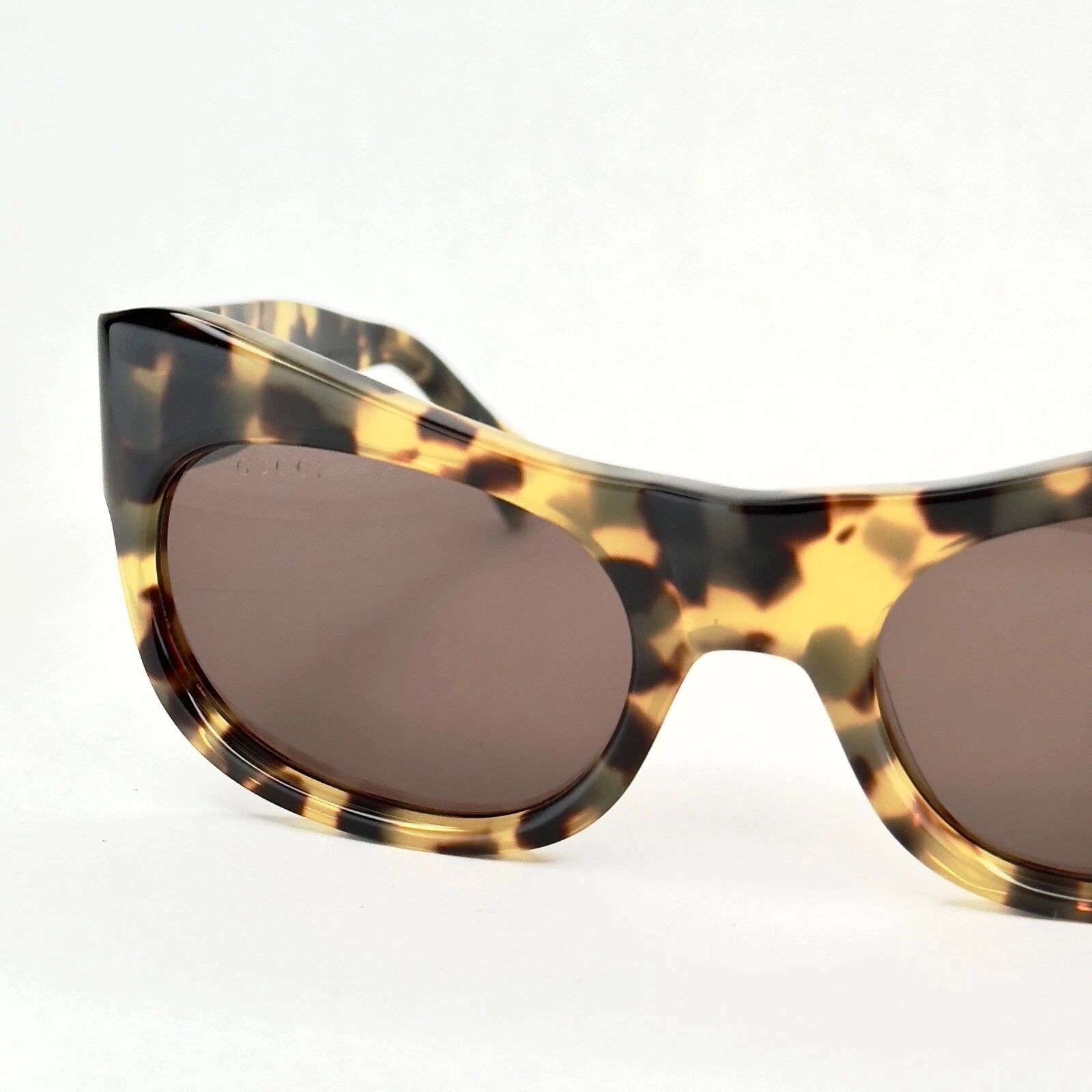 Gucci GUCCI Gg0870s 0870 Havana Brown Designer Runway Unisex 003 Size ONE SIZE - 5 Thumbnail