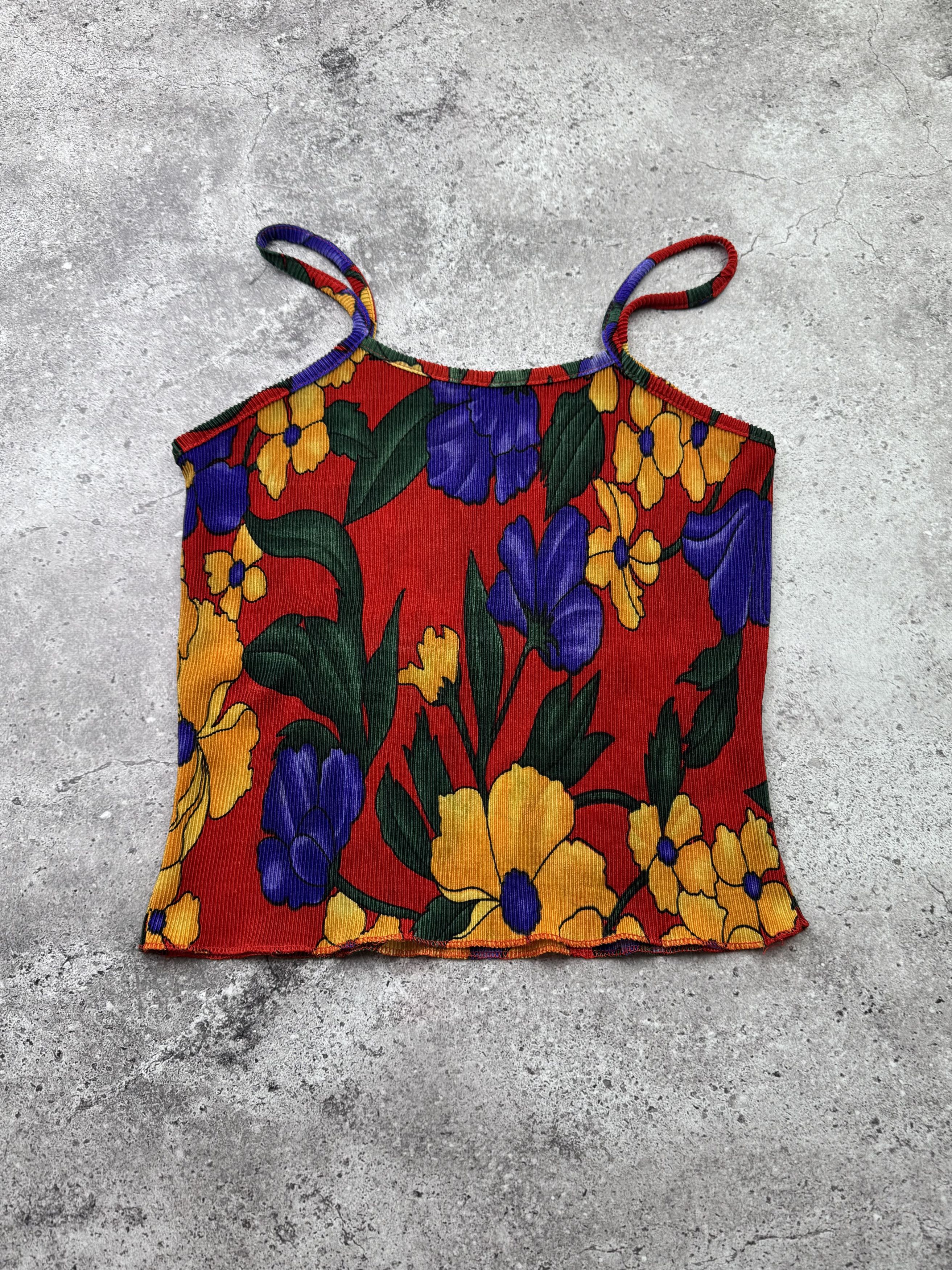 Vintage Vintage Tank Top C555(V231)(E8) Size S / US 4 / IT 40 - 1 Thumbnail