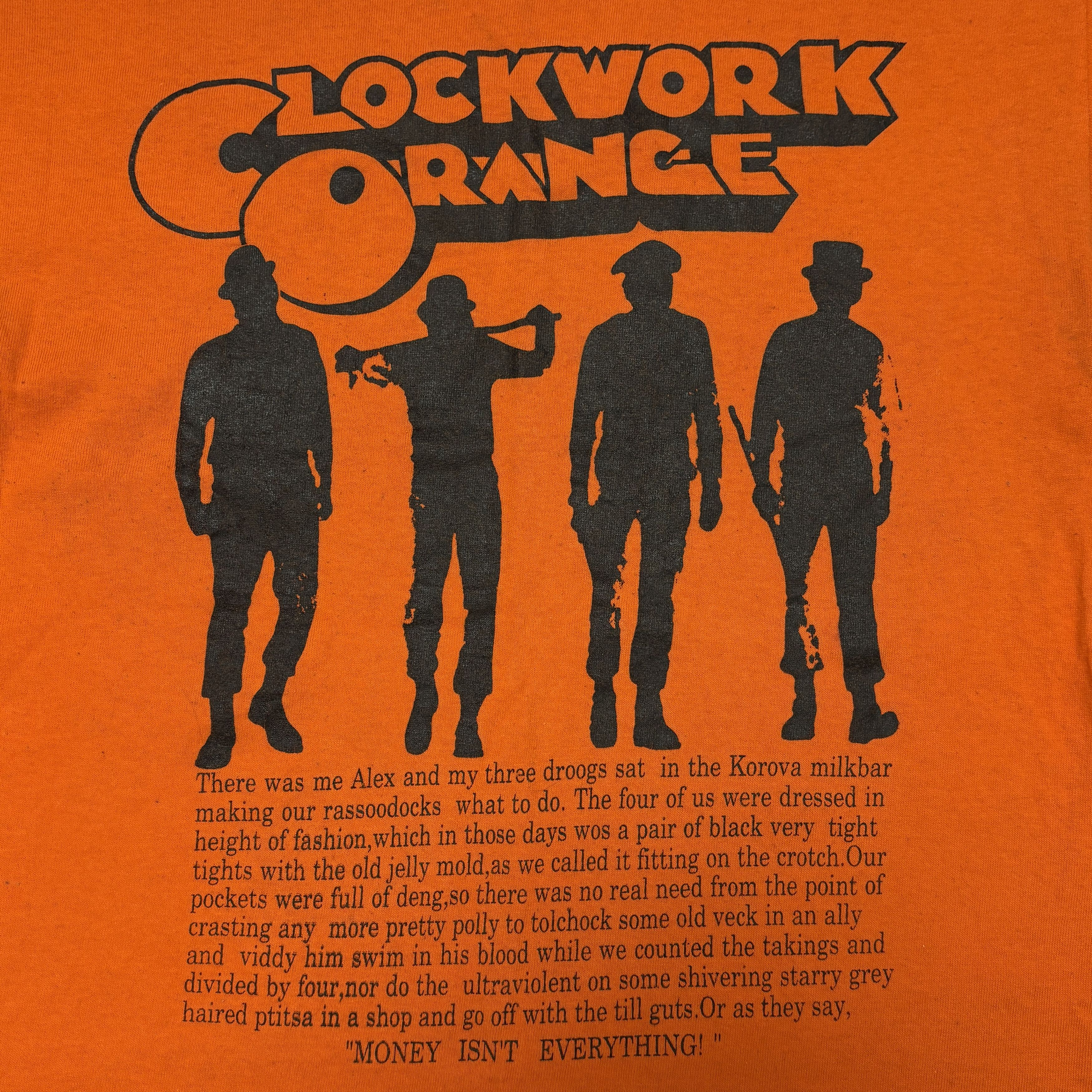 Vintage Vintage Clockwork Orange Shirt Movie Promo Graphic Tee Size US S / EU 44-46 / 1 - 3 Thumbnail