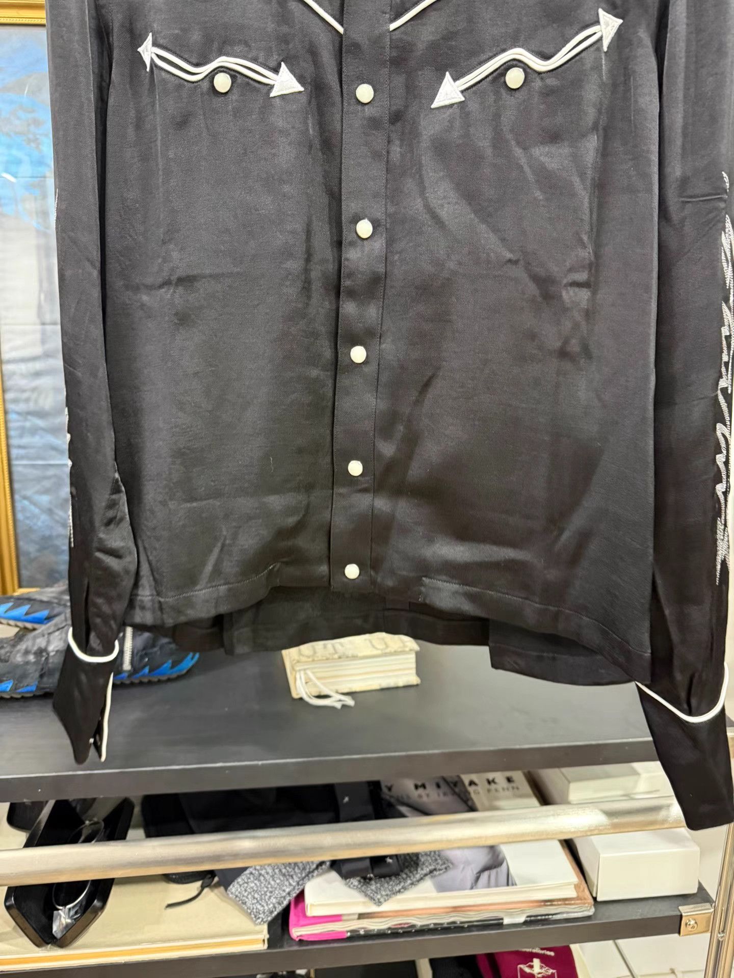 Takahiromiyashita The Soloist. The Soloist 18SS Western Shirt Jewel Buttons K20 Size US S / EU 44-46 / 1 - 3 Thumbnail
