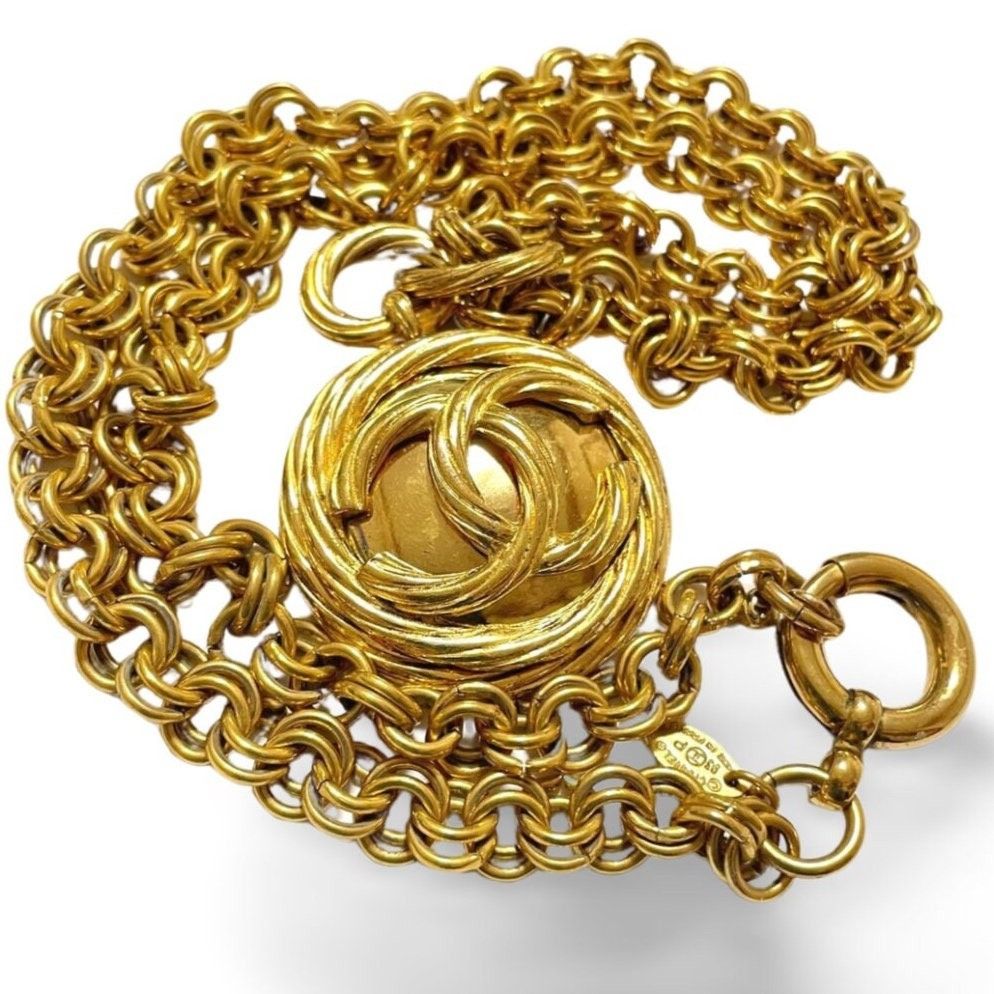 Chanel Vintage CHANEL nice and heavy chain necklace with mirror Size ONE SIZE - 1 Thumbnail