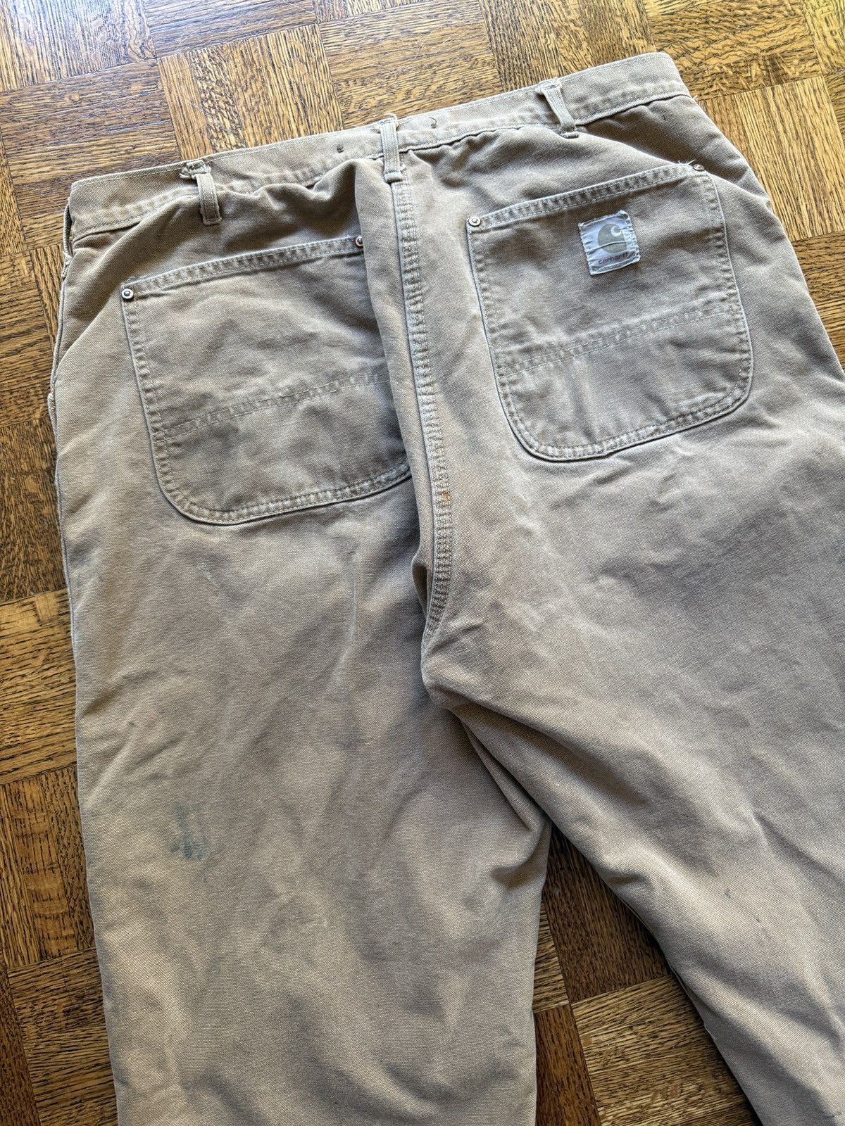Carhartt Vintage 70s Carhartt Quilt Lined Snap Button Work Pants Size US 36 / EU 52 - 9 Thumbnail