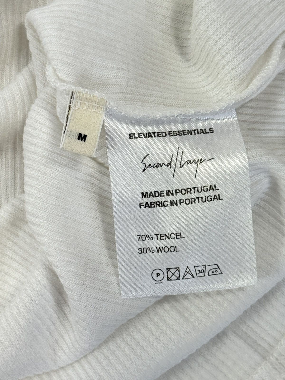 Second/Layer RIBBED LONG SLEEVE THERMAL T-SHIRT Size US M / EU 48-50 / 2 - 7 Thumbnail