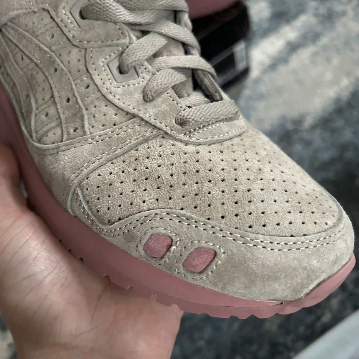 Asics × Kith × Ronnie Fieg 1201A224-203 FW20 KXTH GEL LYTE iii “THE PALETTE” MOLECULE Size US 8 / IT 38 - 5 Thumbnail