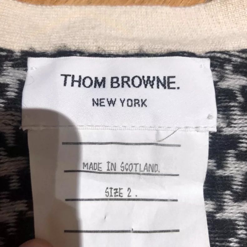Thom Browne Thom Browne Qianbird cashmere sweater Size US M / EU 48-50 / 2 - 5 Thumbnail