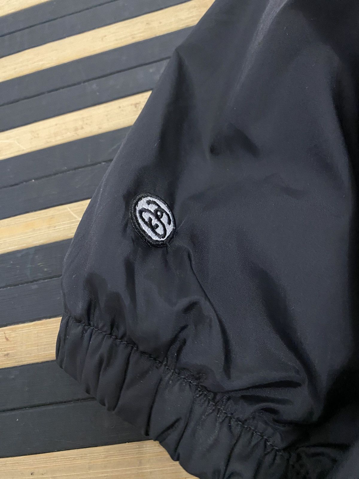 Stussy Stussy World Tribe Black Coach Jacket Spell Out Size US L / EU 52-54 / 3 - 6 Thumbnail