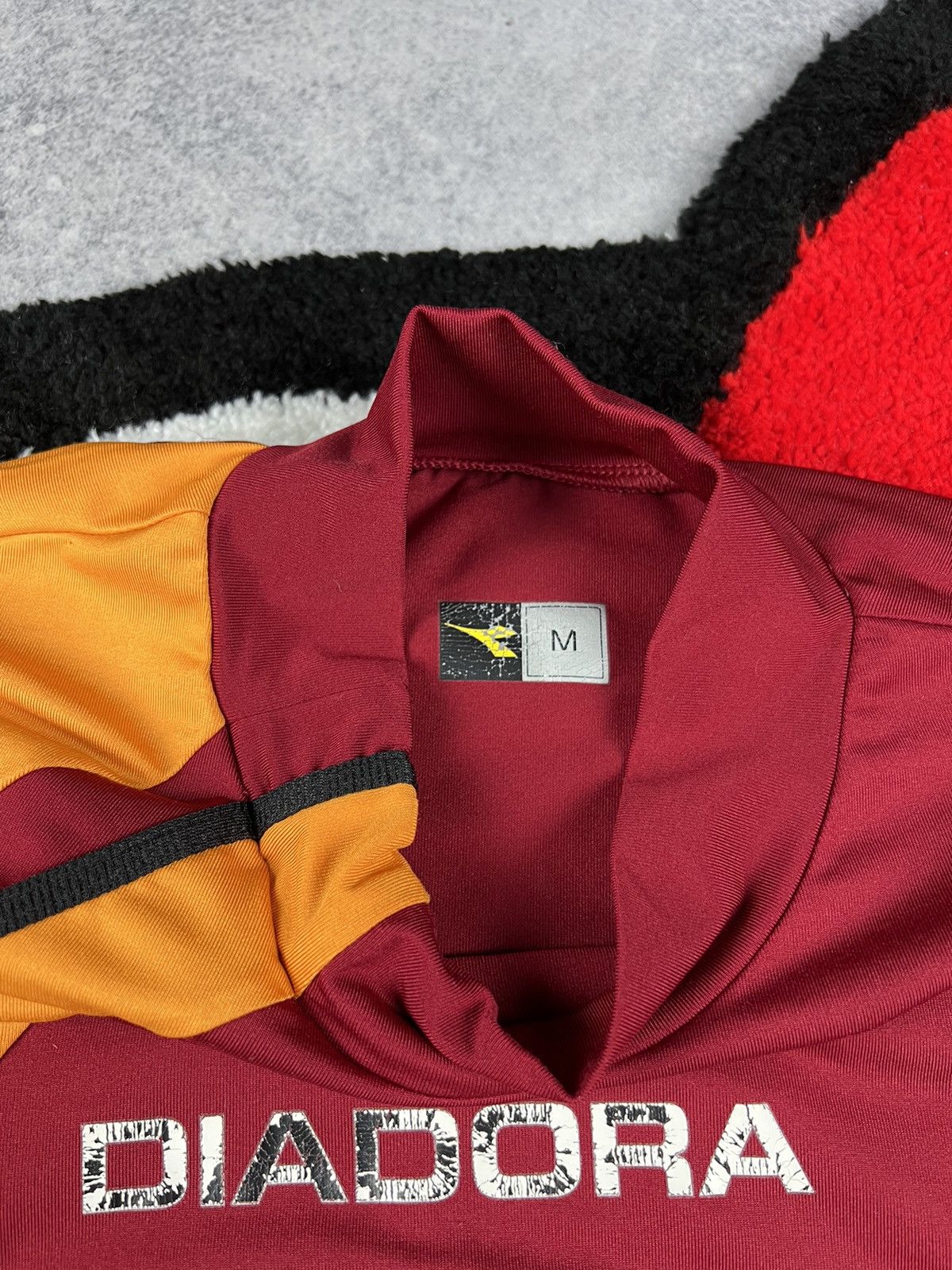 Diadora Vintage Diadora AS Roma 2005/06 Home Football Soccer Jersey Size US M / EU 48-50 / 2 - 7 Thumbnail
