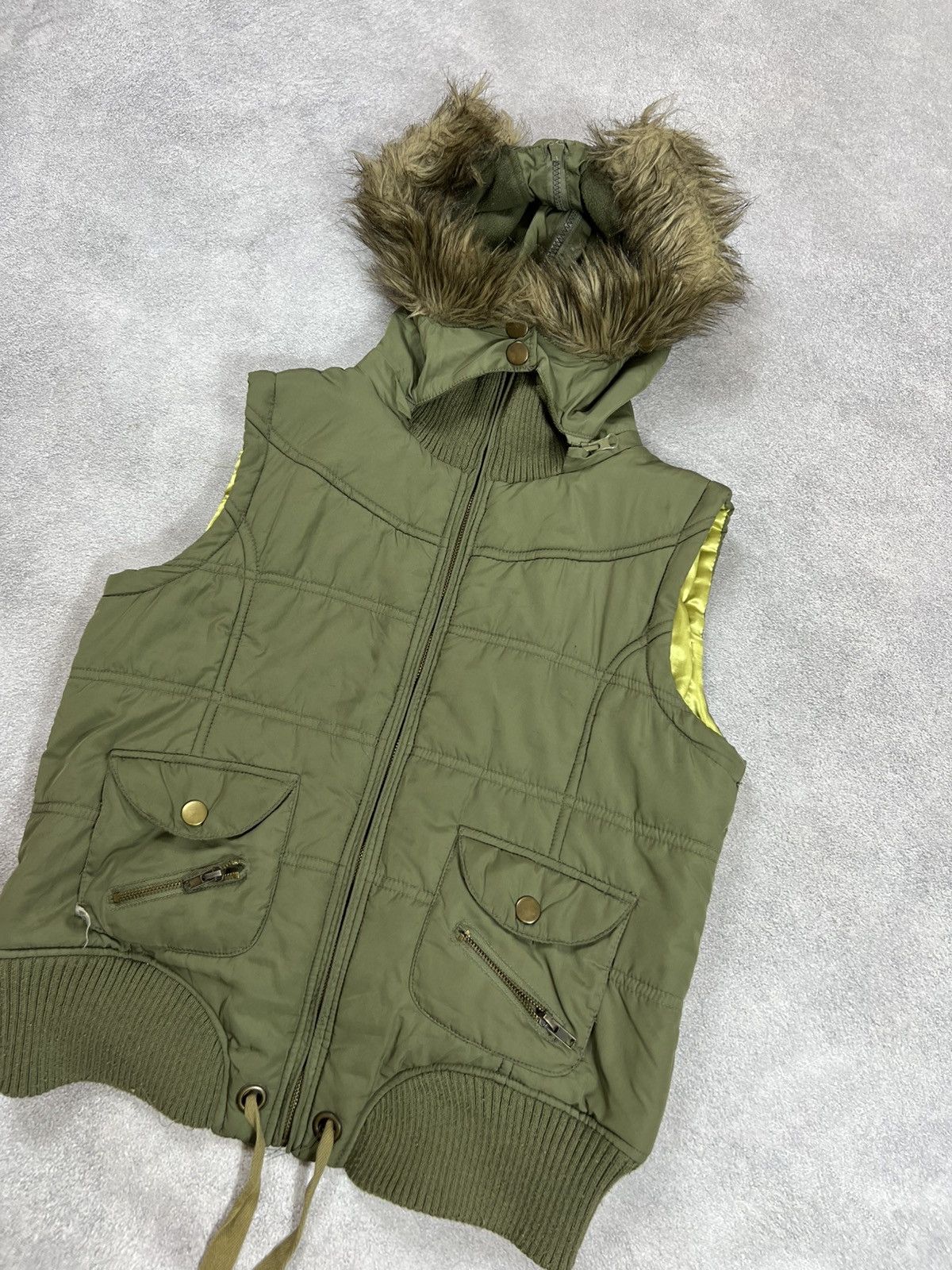 Hysteric Glamour Junya Watanabe Style Carti Leather Vest With Fur y2k Size US S / EU 44-46 / 1 - 8 Thumbnail