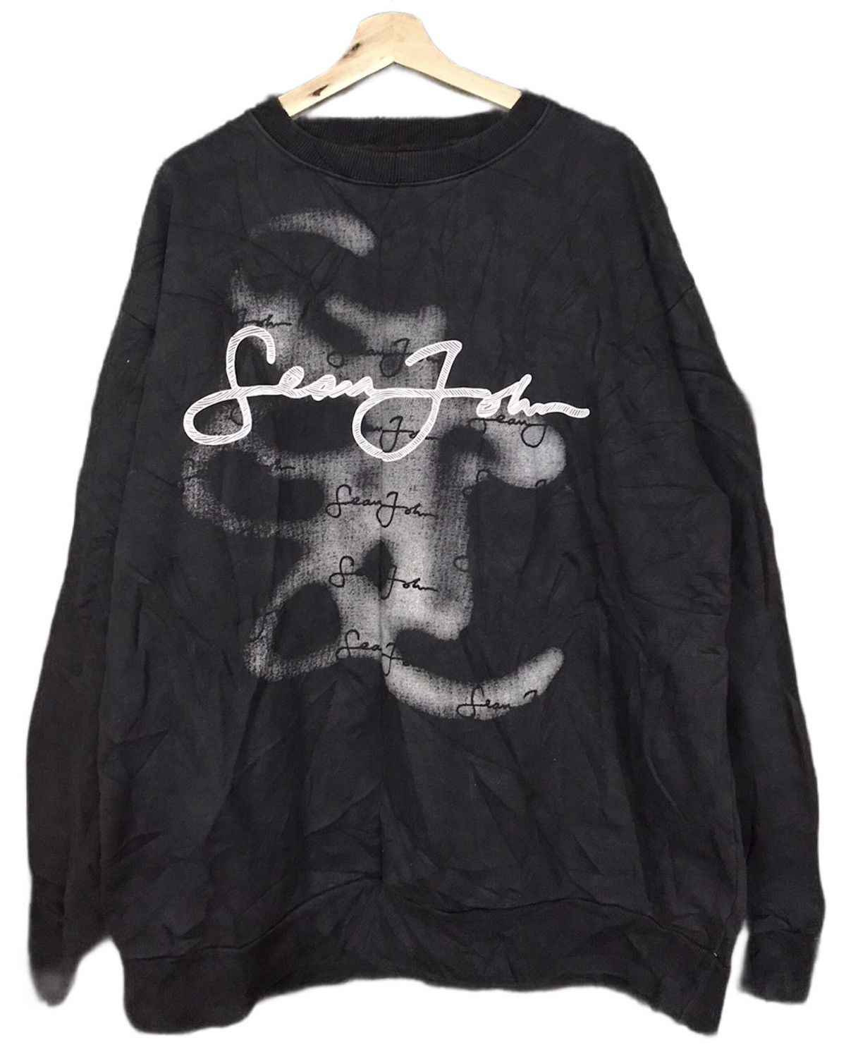 Sean John Sean John Sweatshirt Big Logo Pullover Size US XXL / EU 58 / 5 - 1 Thumbnail