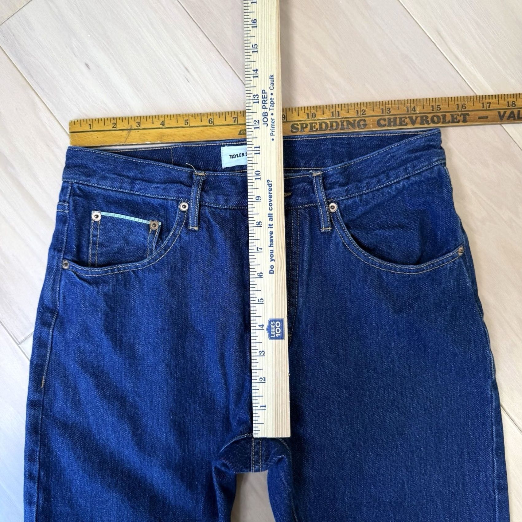 Taylor Stitch Taylor Stitch Jeans Slim Blue Dark Wash 30 Denim Button 5-Pocket Regular Mens Slim Straight Vintage No Size US 30 / EU 46 - 6 Thumbnail