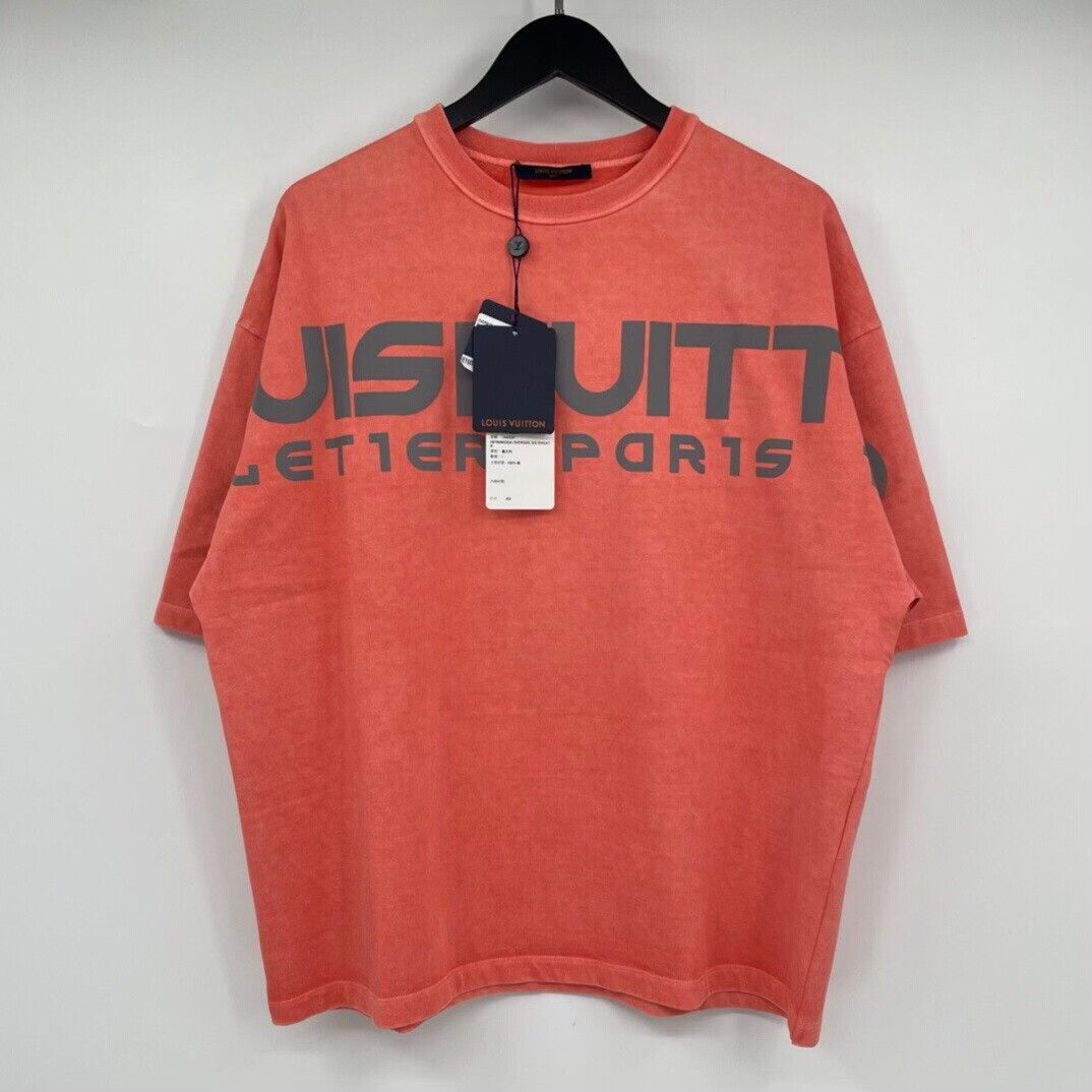Louis Vuitton Louis Vuitton Orange T-Shirt XS Men Size US XS / EU 42 / 0 - 1 Thumbnail